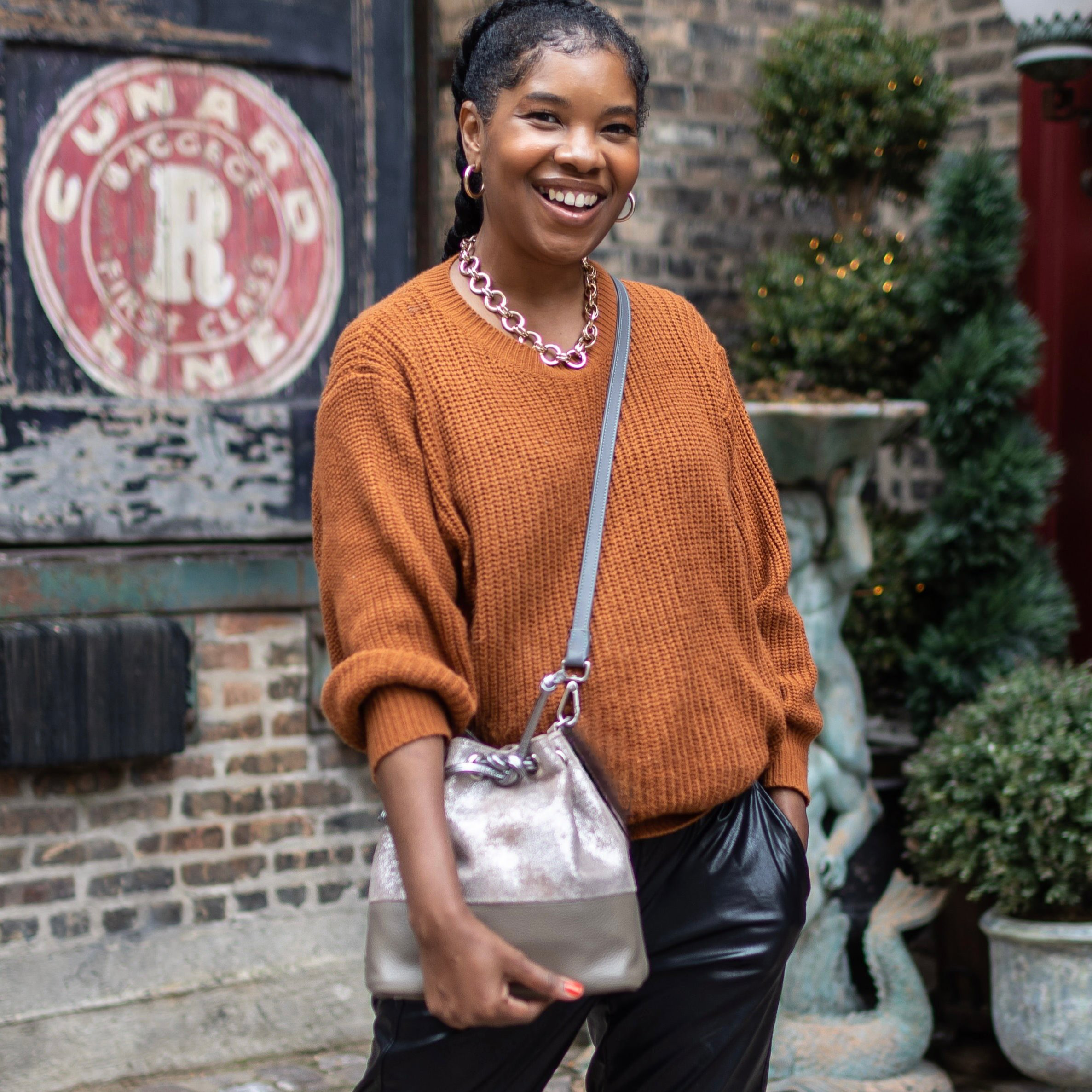 Brio Crossbody Bucket Bag