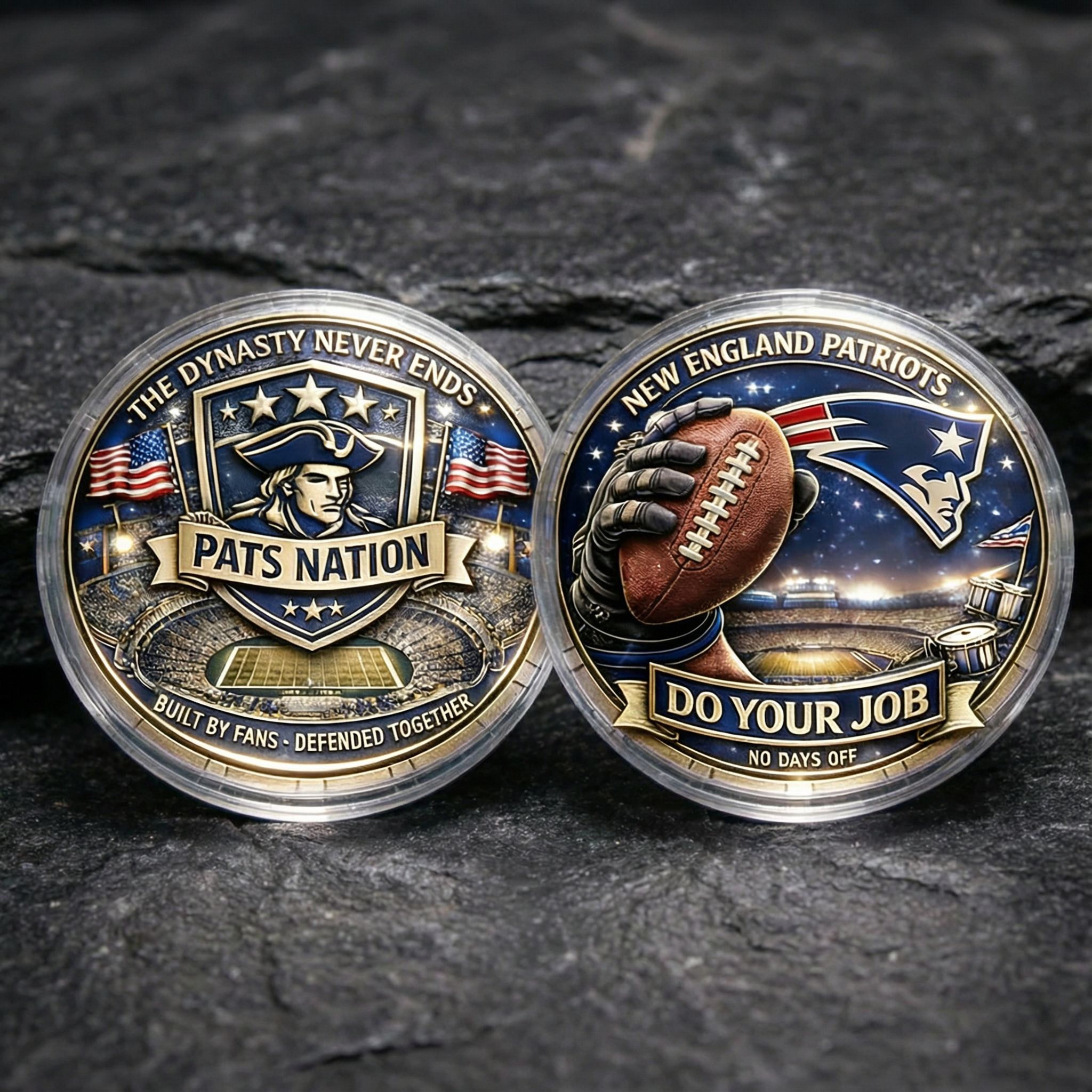 New England Patriots Fan Power Commemorative Coin