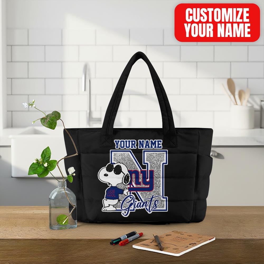New York Giants | Premium NFL Snoopy Tote Bag MM