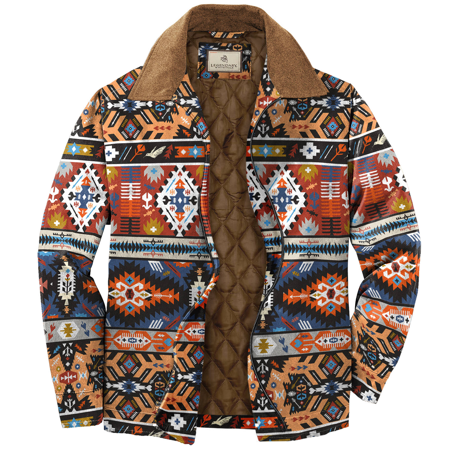 Men's Autumn & Winter Outdoor Casual Geometric Print Jacket