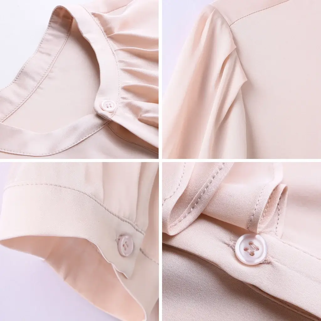 Summer Chic Silk Shirt for Women