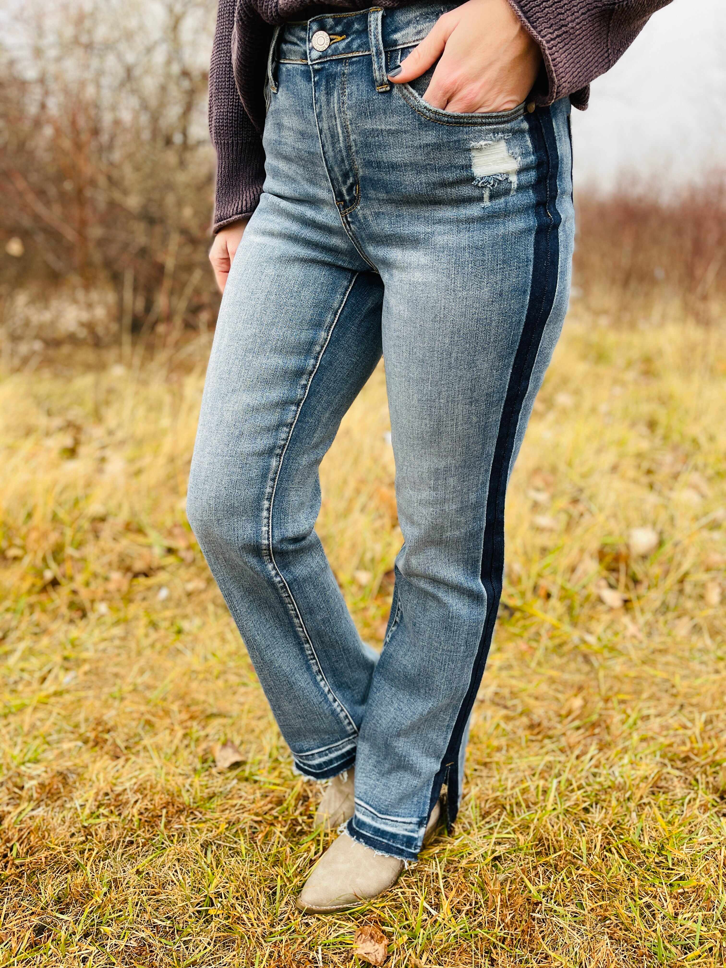 Plus/Reg My Good Side Straight Jean