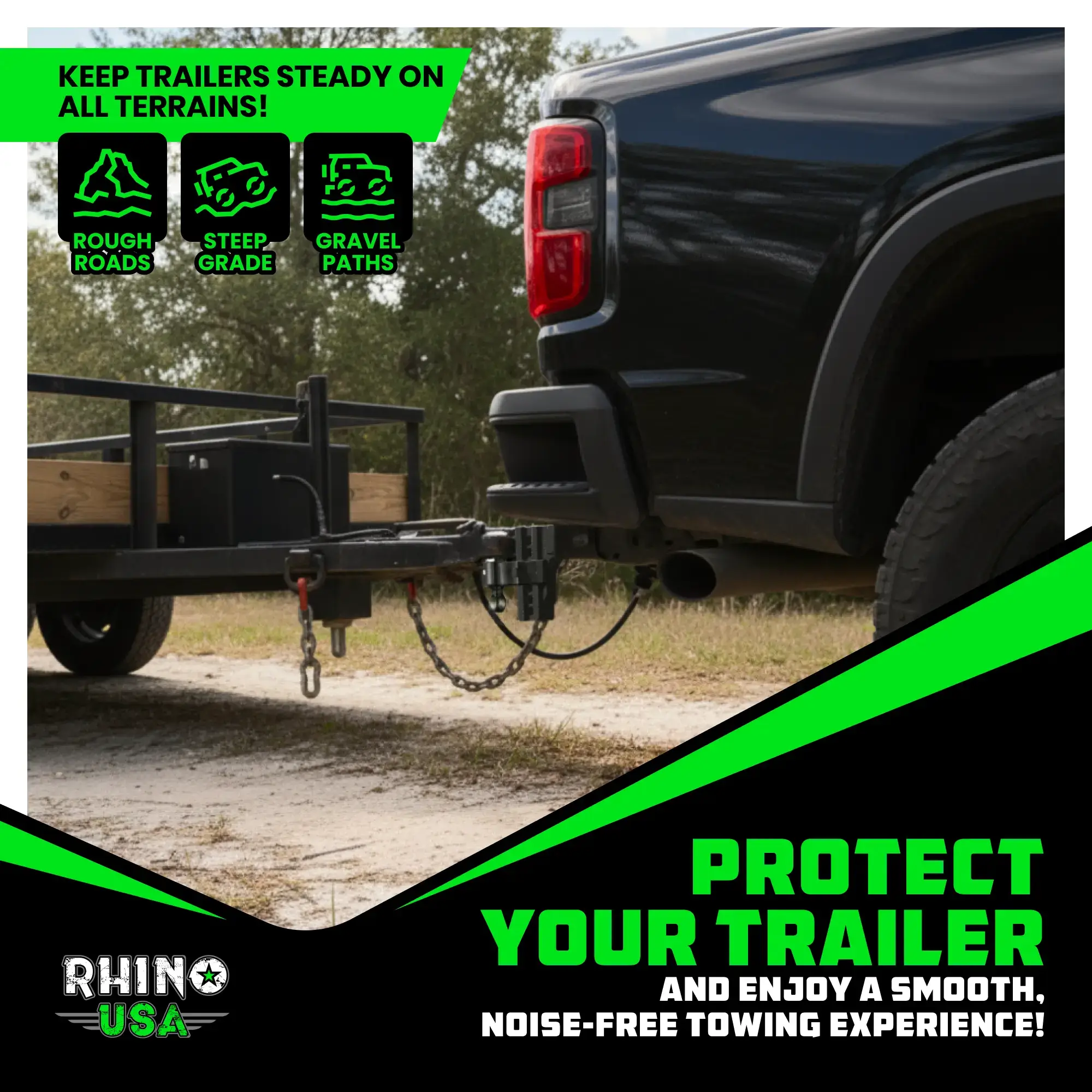 Adjustable Trailer Hitch 2 inch Receiver - Heavy Duty Aluminum Drop Hitch with 12,500lb GTW Towing Capacity for Hauling Heavy Trucks, RV, Trailer, Camper