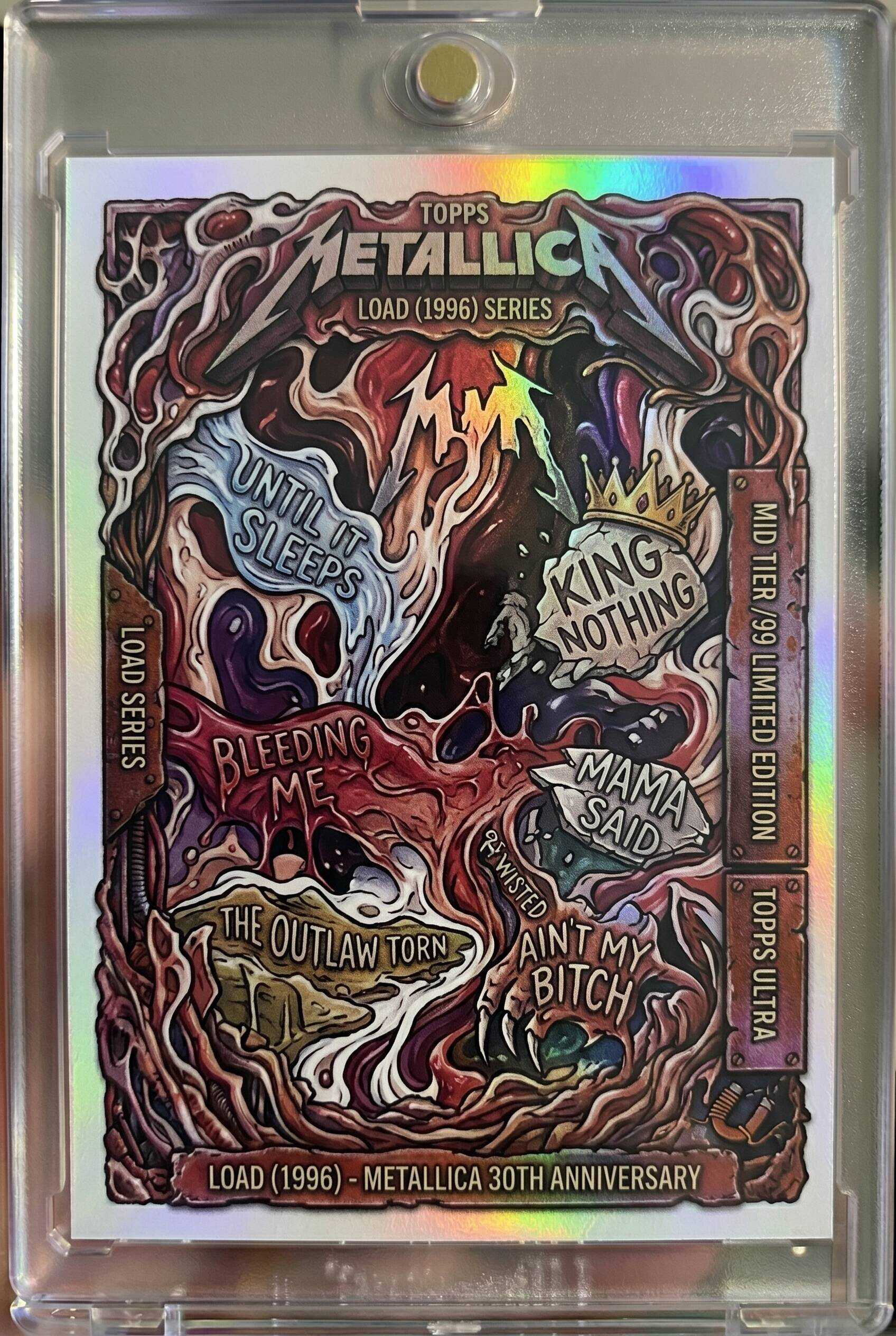 Metallica 45th Anniversary Trading Cards Collector Box