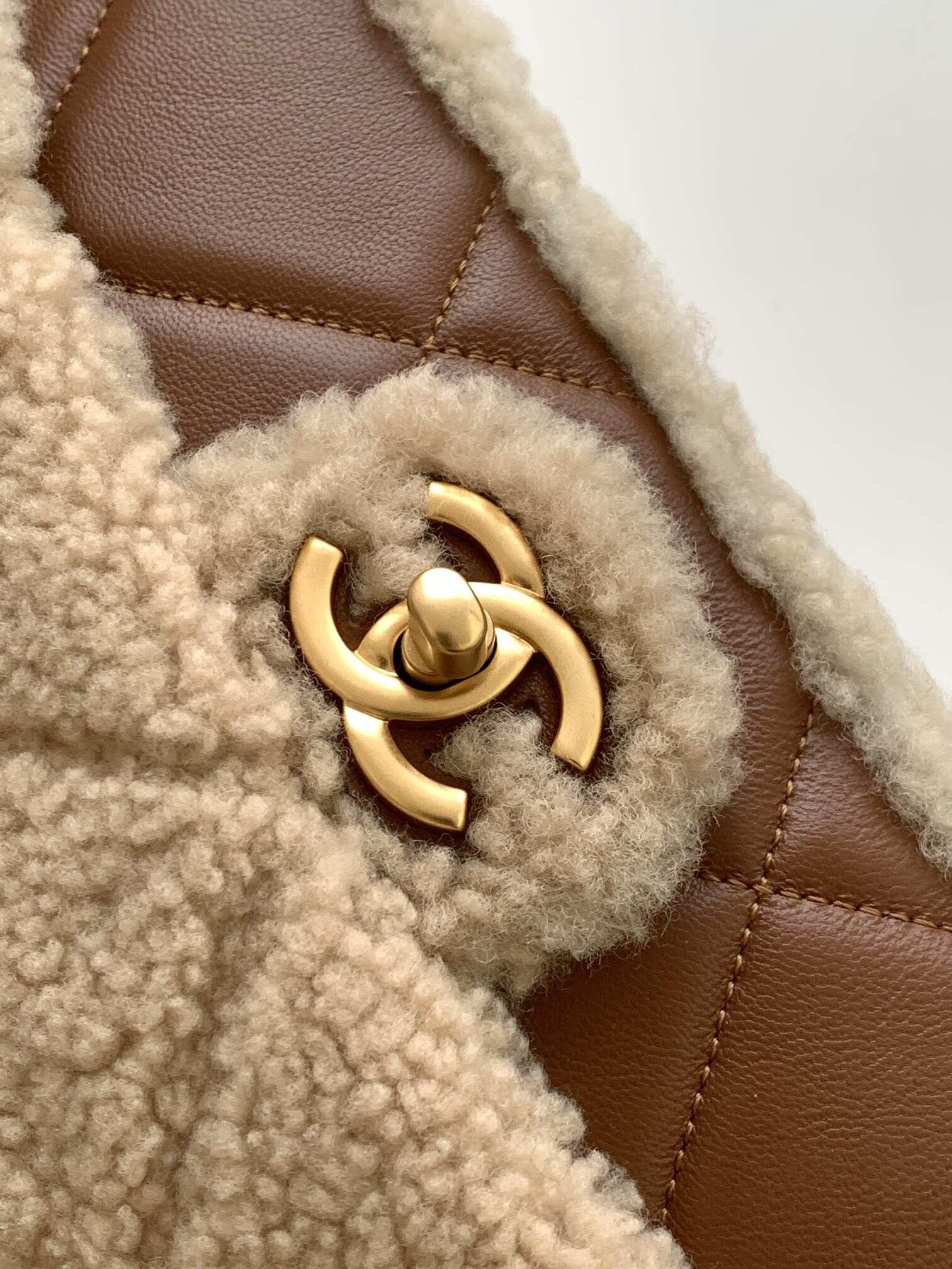 Chanel 24K Teddy Lamb Fur CF Series: Adorable to the Max!