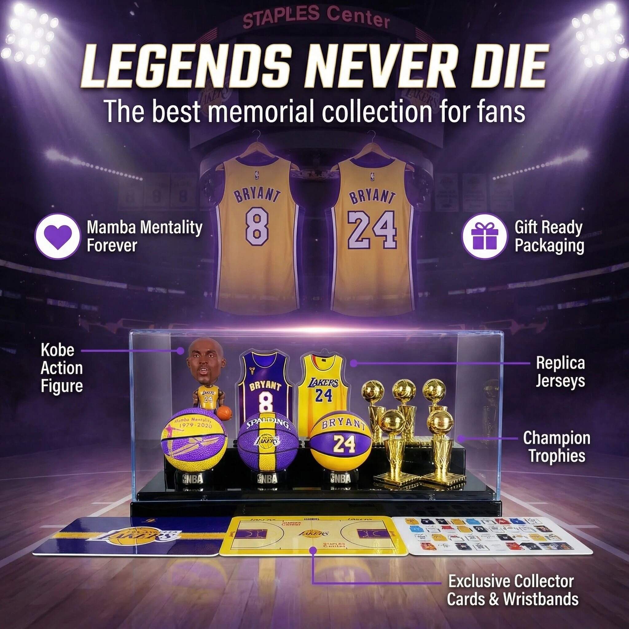 Kobe Bryant Tribute Memorabilia Collection – Celebrate the Legend