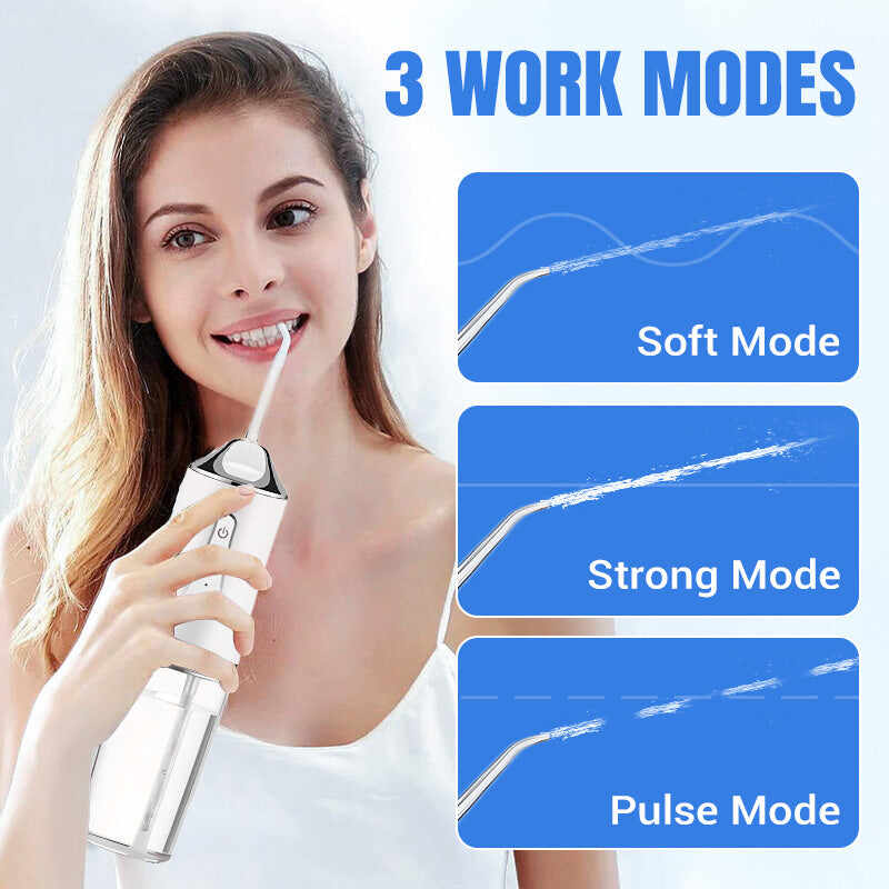⏳ Time-Limited Special! ⏰ Portable Oral Irrigator – Water Flosser! 💧🦷