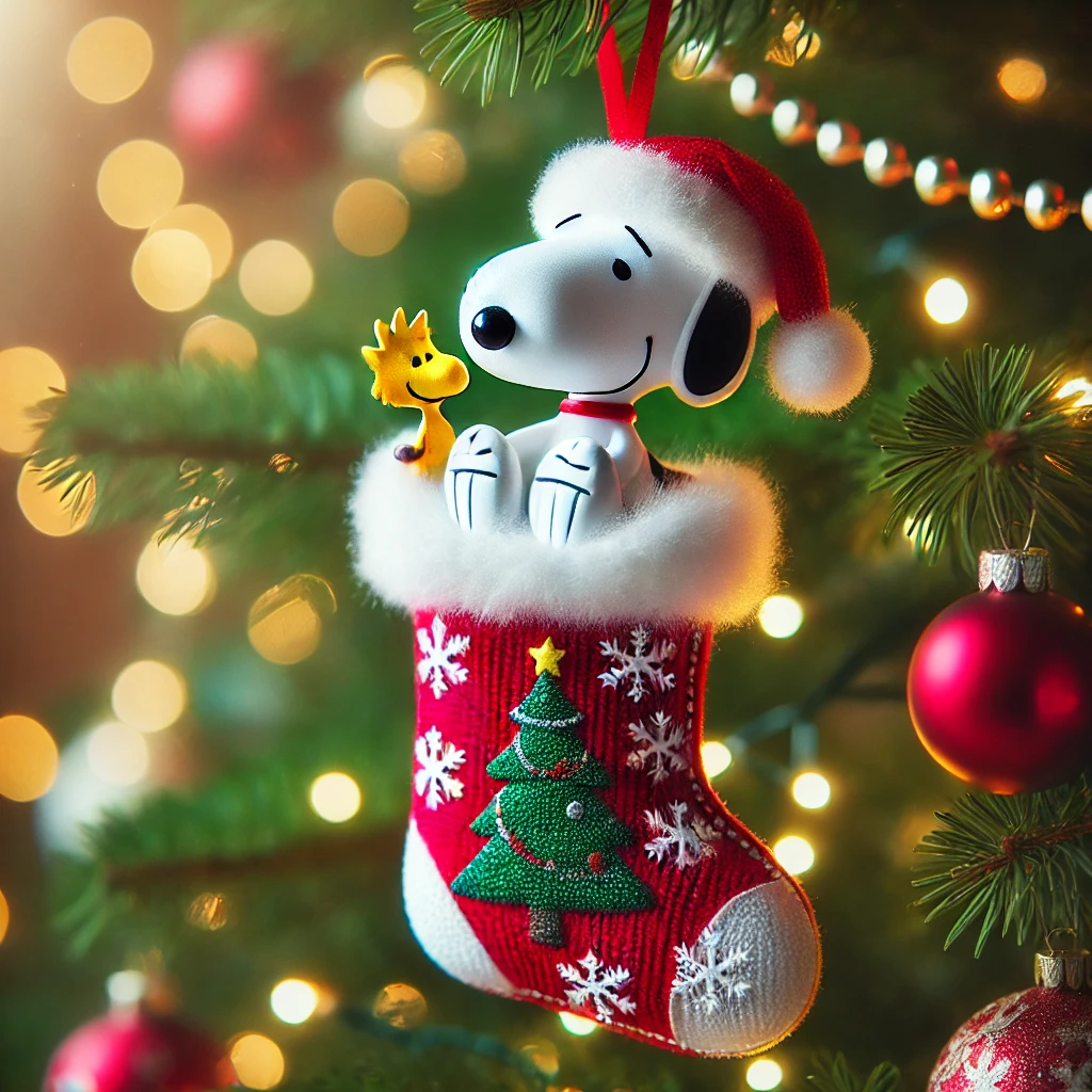 Snoooopy Christmas Ornament