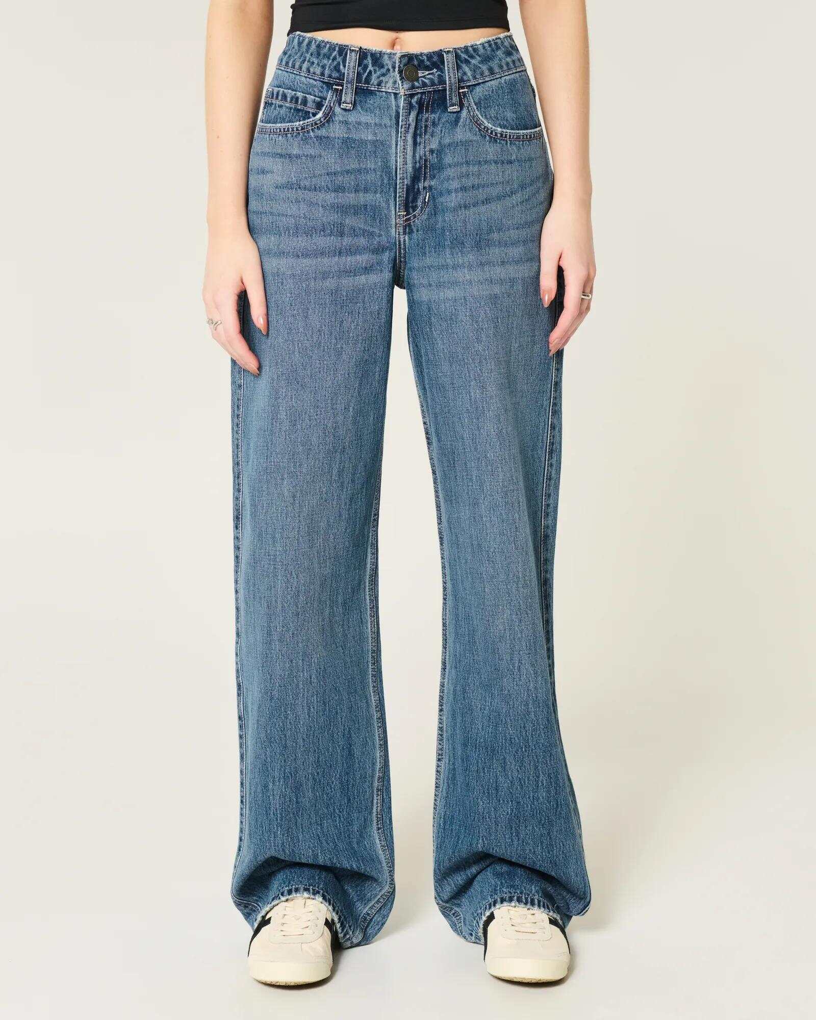 High-Rise Baggy Jeans