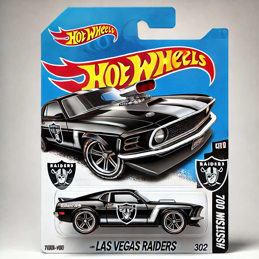 Hot Wheels NFL Team '70 Mustang