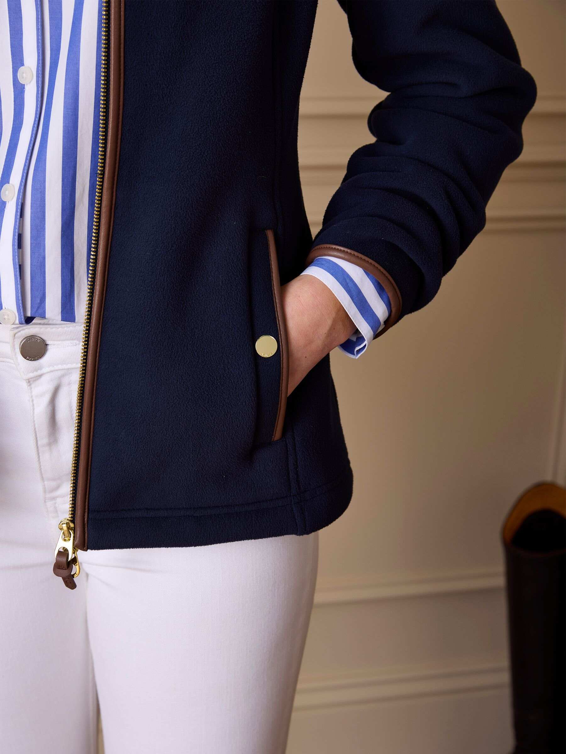 Official Badminton Navy Heritage  Fleece
