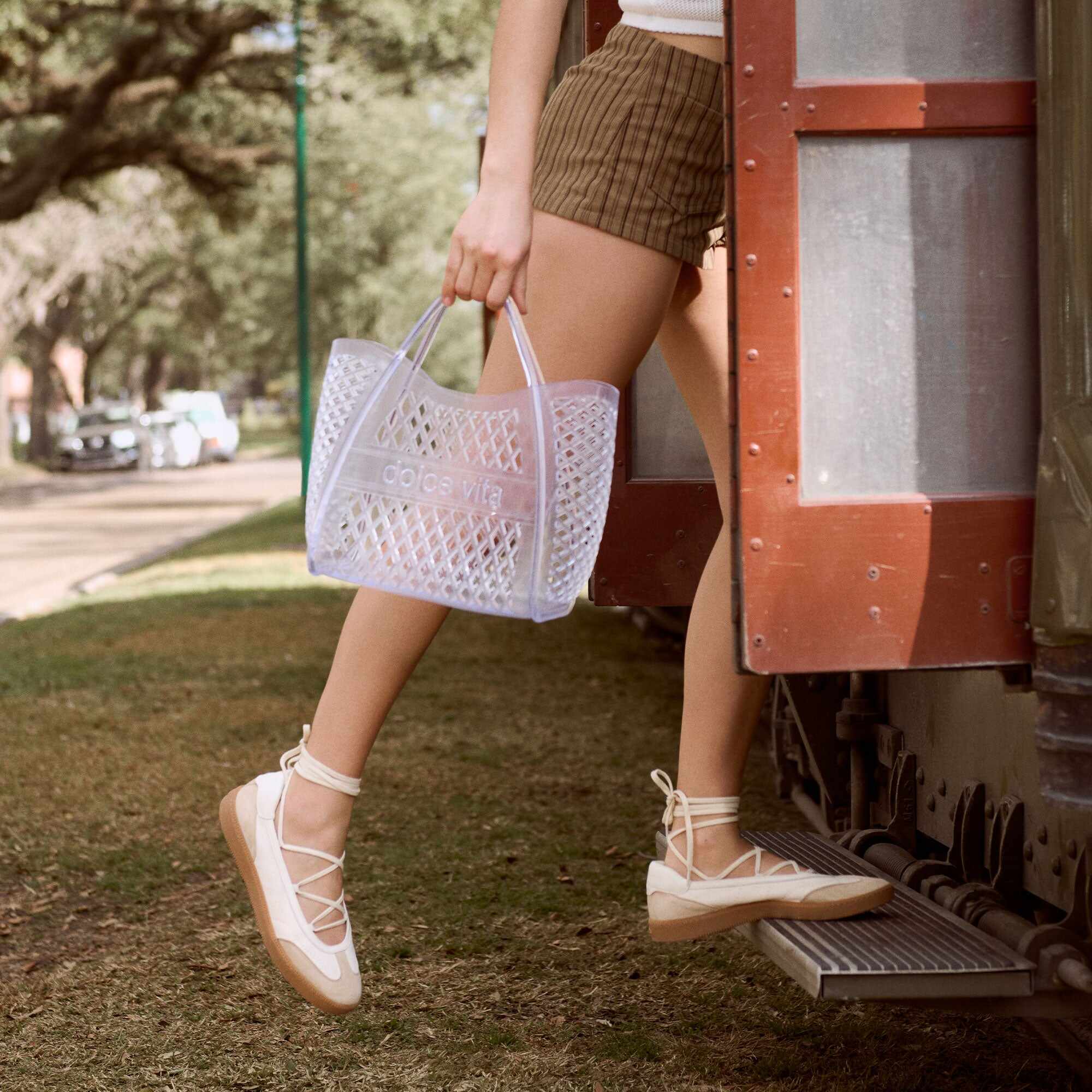TOAST HANDBAG CLEAR STELLA