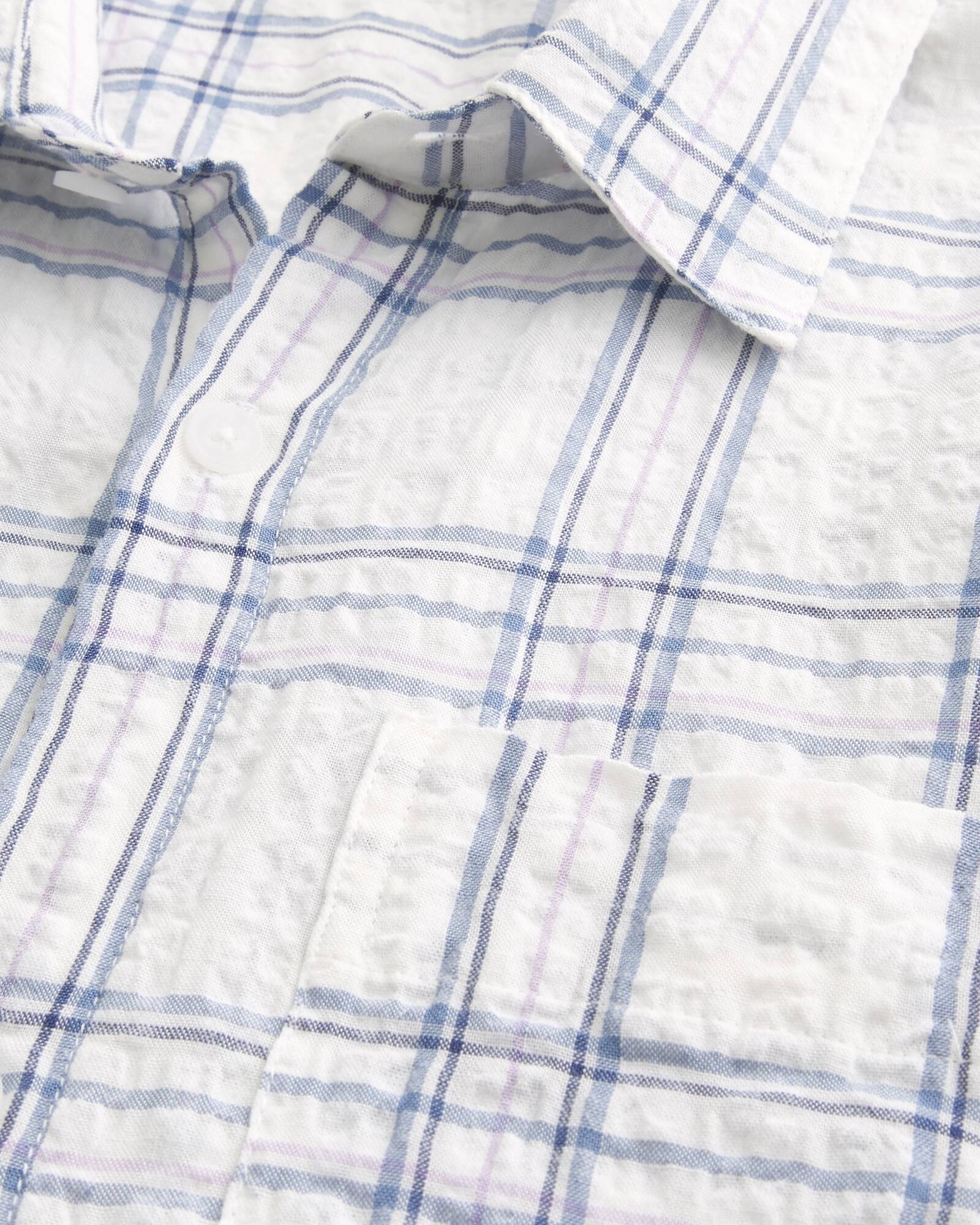 Boxy Short-Sleeve Pocket Shirt