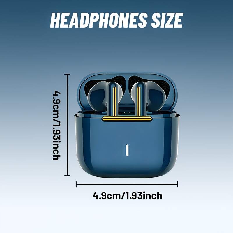 True Wireless Stereo Headset, Ear Buds | for iPhone/Samsung/Android/iOS, ENC Noise Reduction, Gift for Birthday/Easter/Boyfriends/Girlfriends/Christmas/Halloween