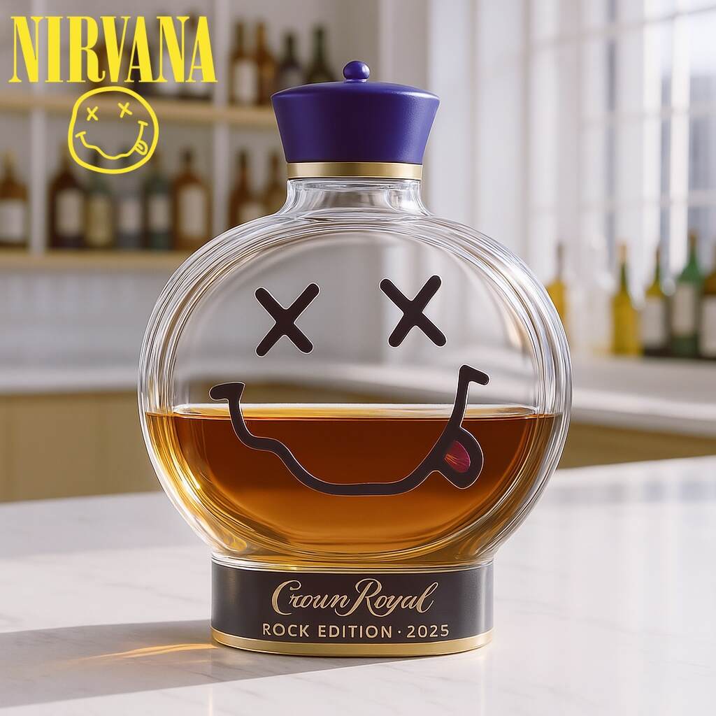 Nirvana Whiskey Bottle