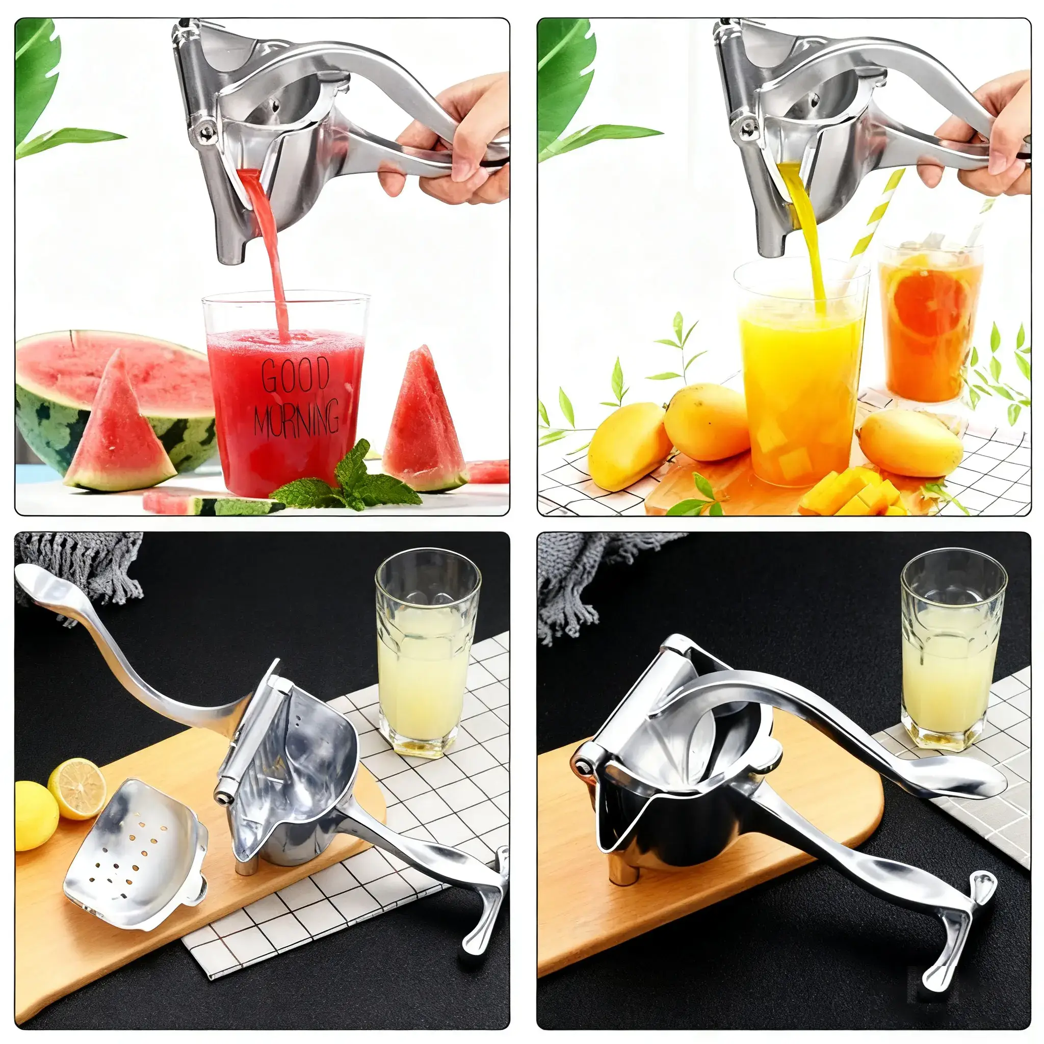 Hand Juicer Squeezer - Portable Manual Fruit Juicer