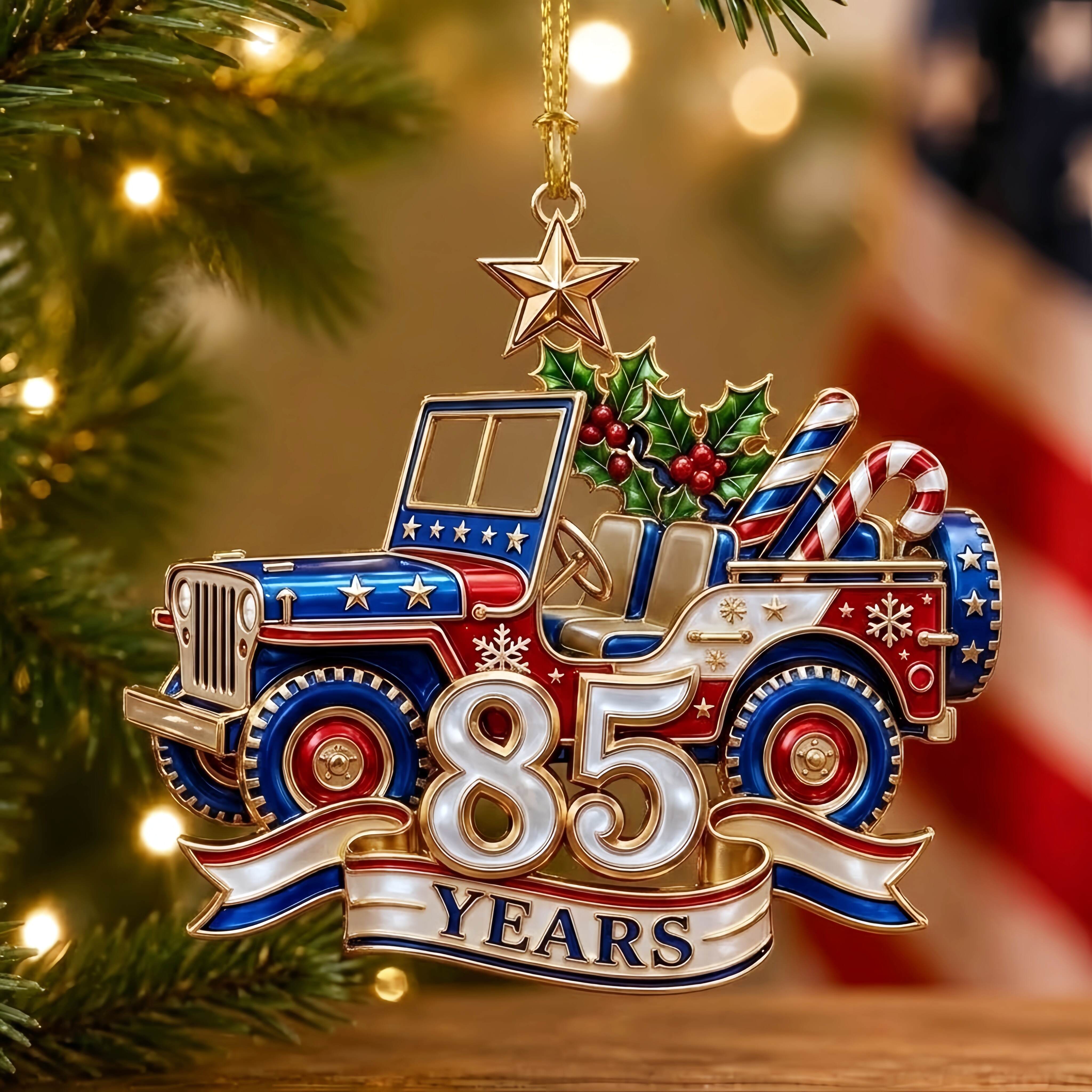 85 Years of Legend Christmas Ornament | Commemorative Anniversary Keepsake