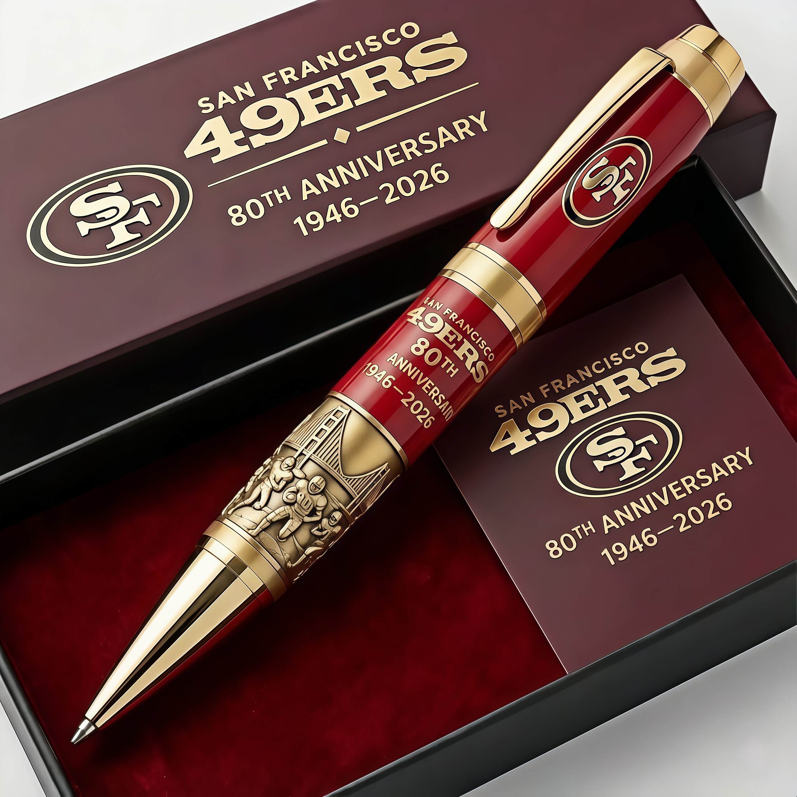 San Francisco 49ers 80th Anniversary Commemorative Pen