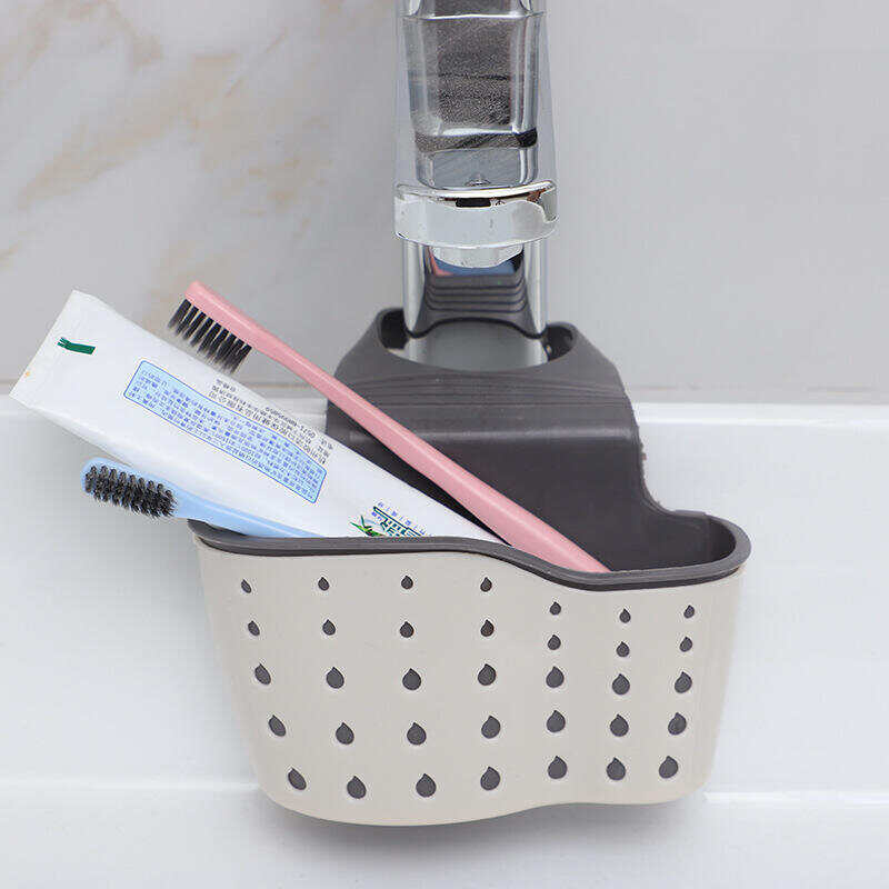 1pc Kitchen Sink Hanging Bag - Organize Your Drain, Faucet, and Dish Cloths with this Convenient Storage Solution