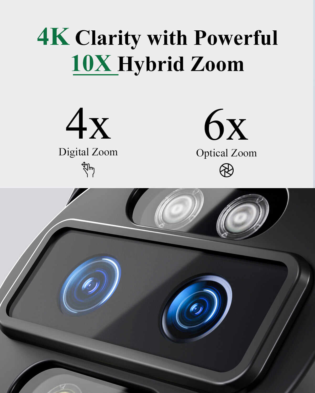 4K 16MP 8MP+8MP 360 Dual Lens Wifi Outdoor Security Camera 10x Auto Zoom-4K IMX415