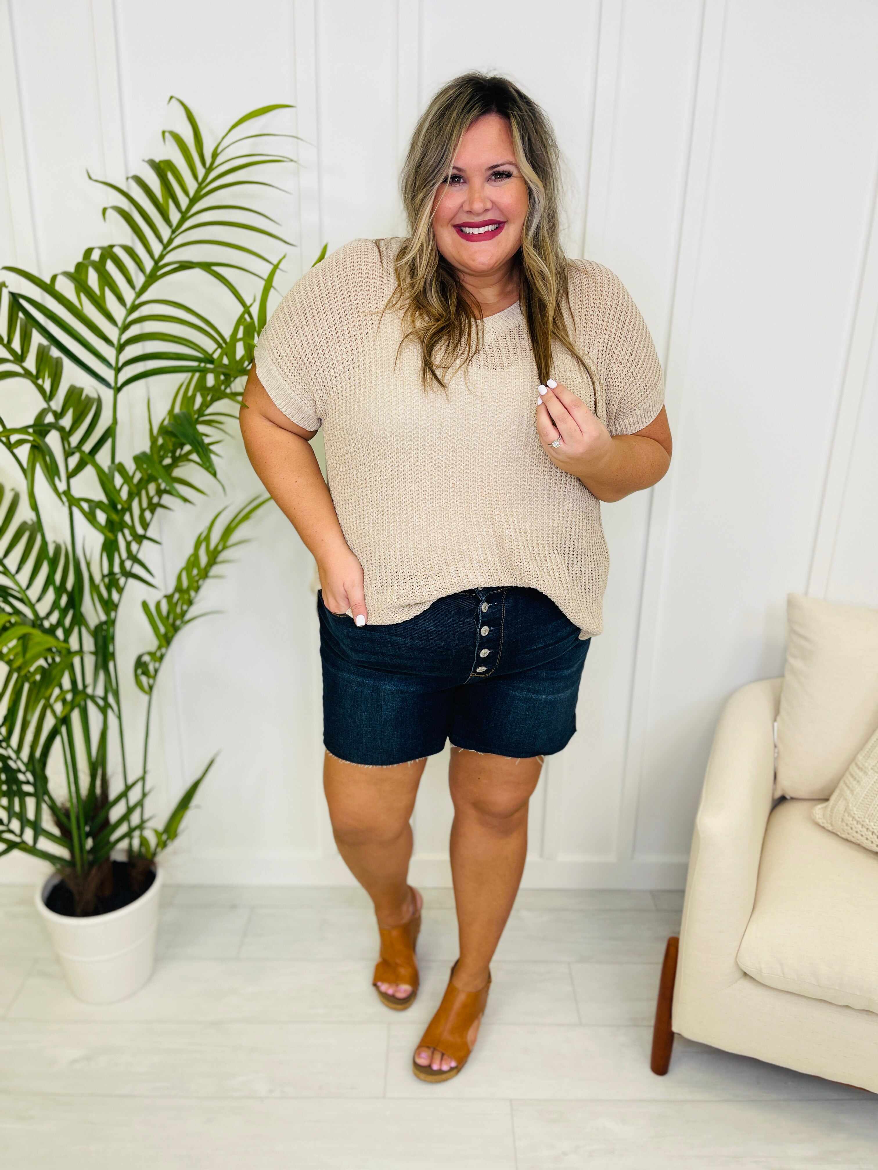 MARKDOWNS! RESTOCK! REG/CURVY Look Good Feel Good Shorts