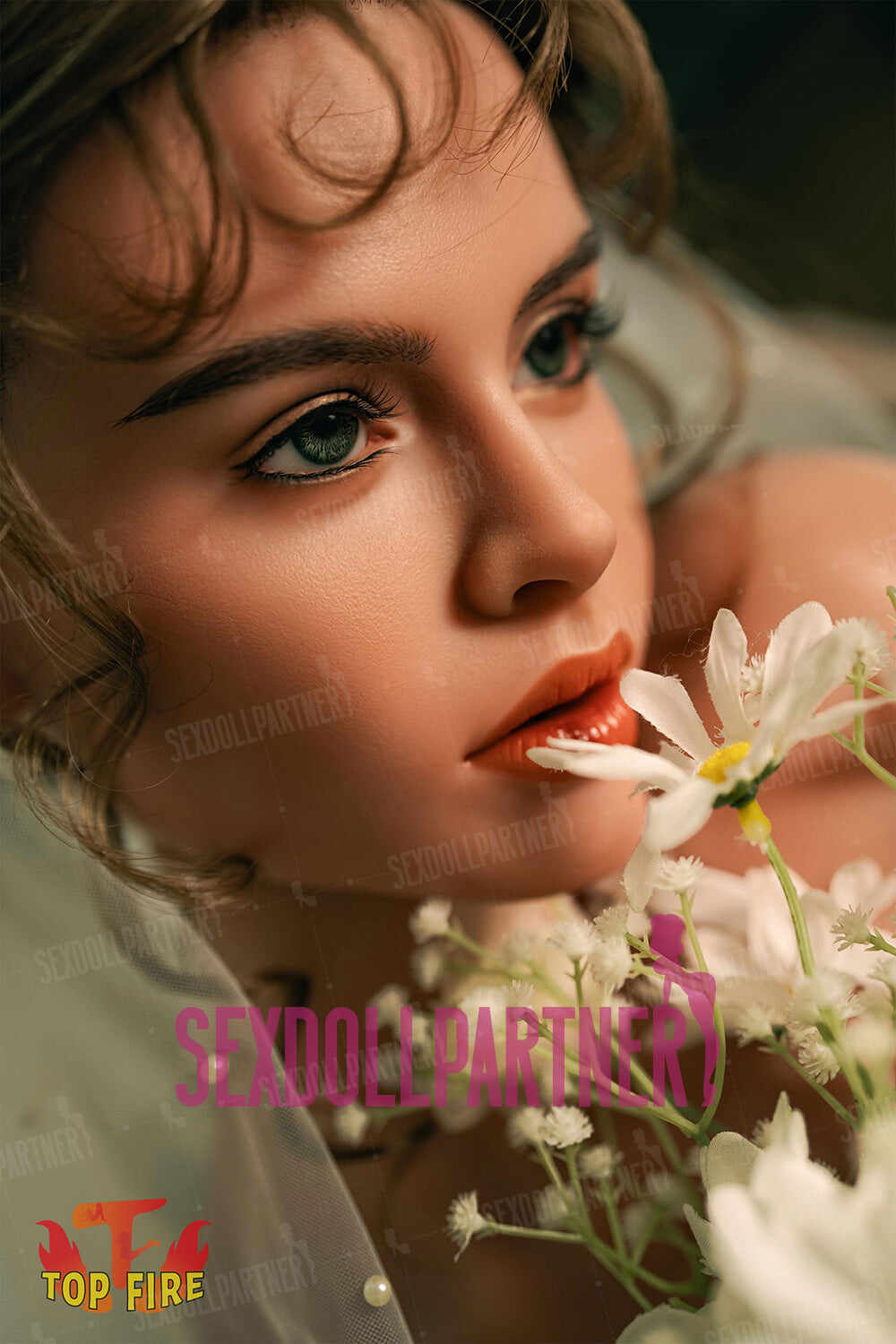 EU Stock - Topfire Asia 5ft18/ 158cm T41 Head With Auto-blowjob & Auto Hip-wiggling And Full Silicone Realistic Female Adult Sex Doll