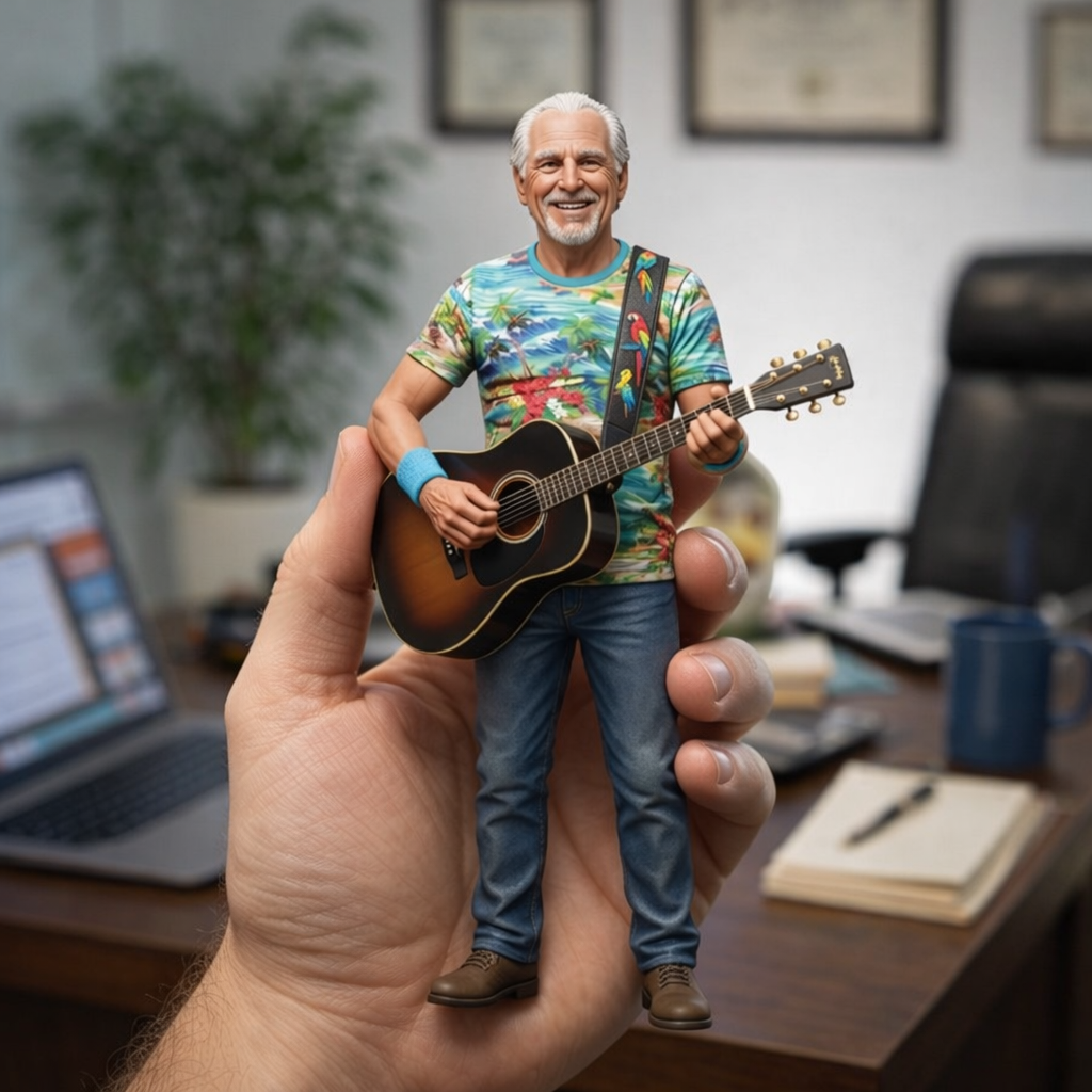 Jimmy Buffett 80th Anniversary Collectible Figure