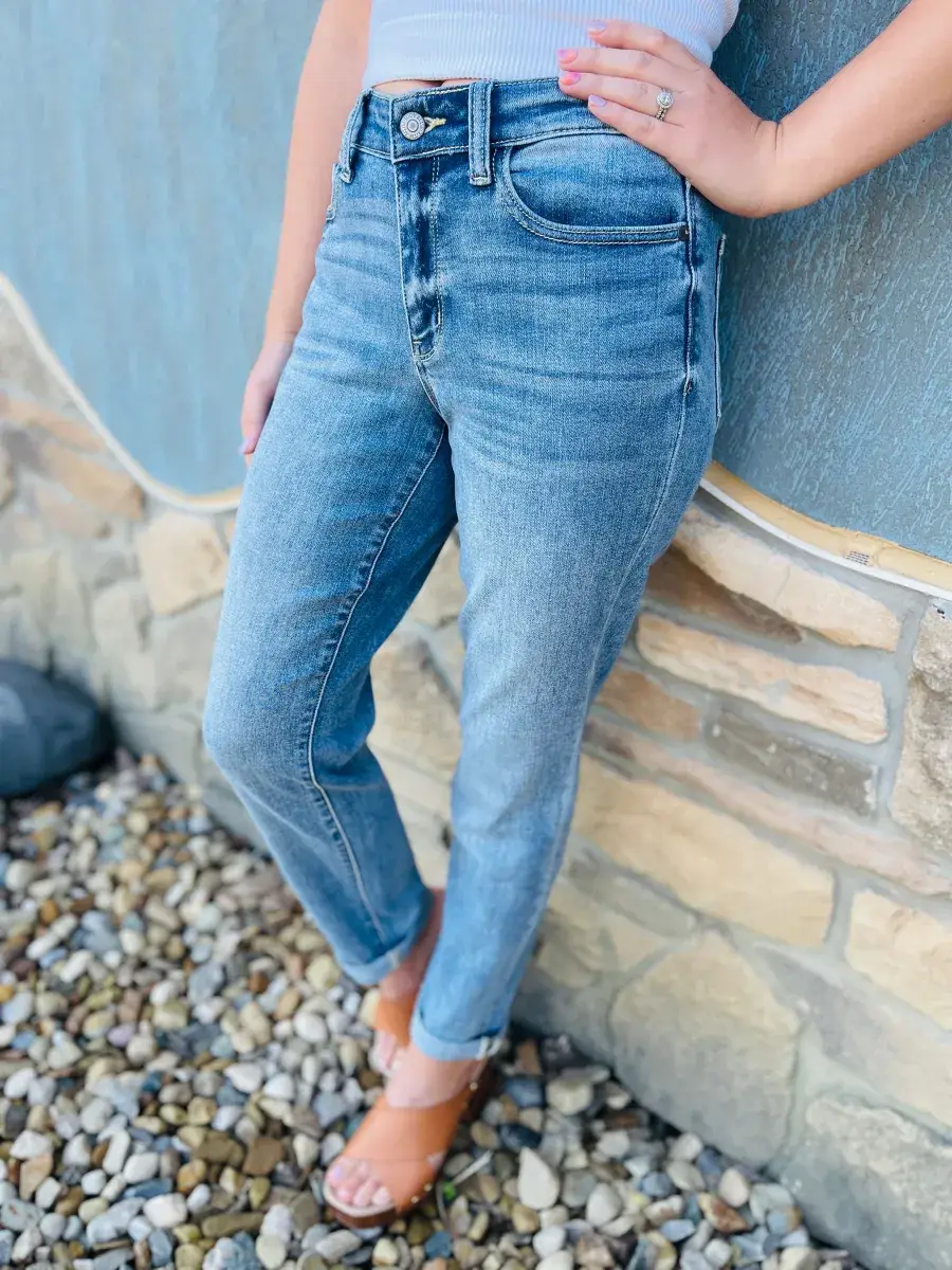 MARKDOWNS! Reg/Curvy The Bleach Boys Nondistressed Boyfriend Jeans--Multiple Washes!