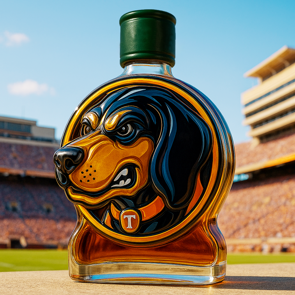 University of Tennessee Whiskey Bottle