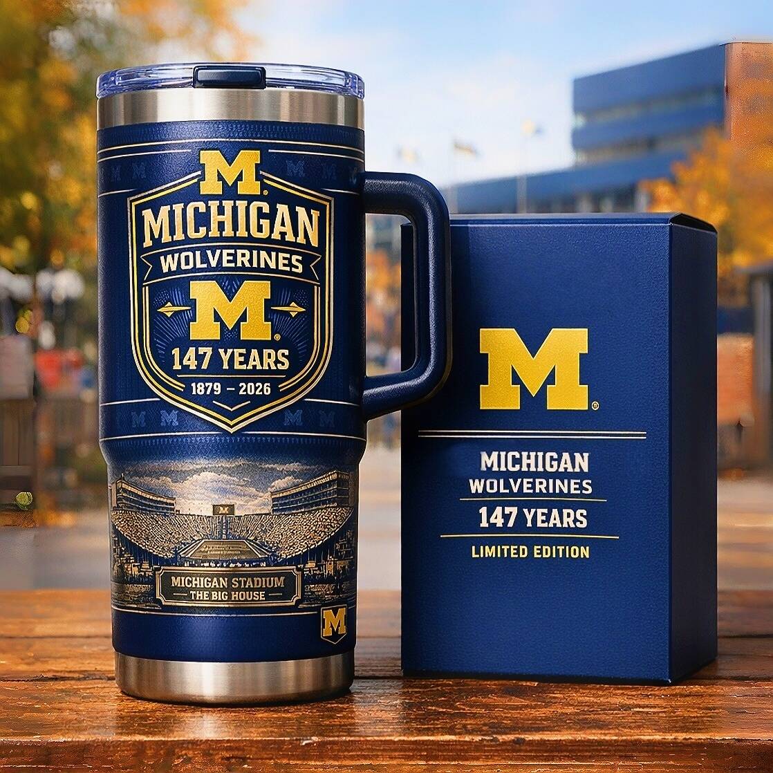 Wolverines 147th Anniversary Tumbler