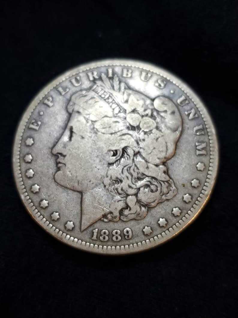 1889 O  VG+   Silver Morgan  Dollar ! Key date -  Lot# 721