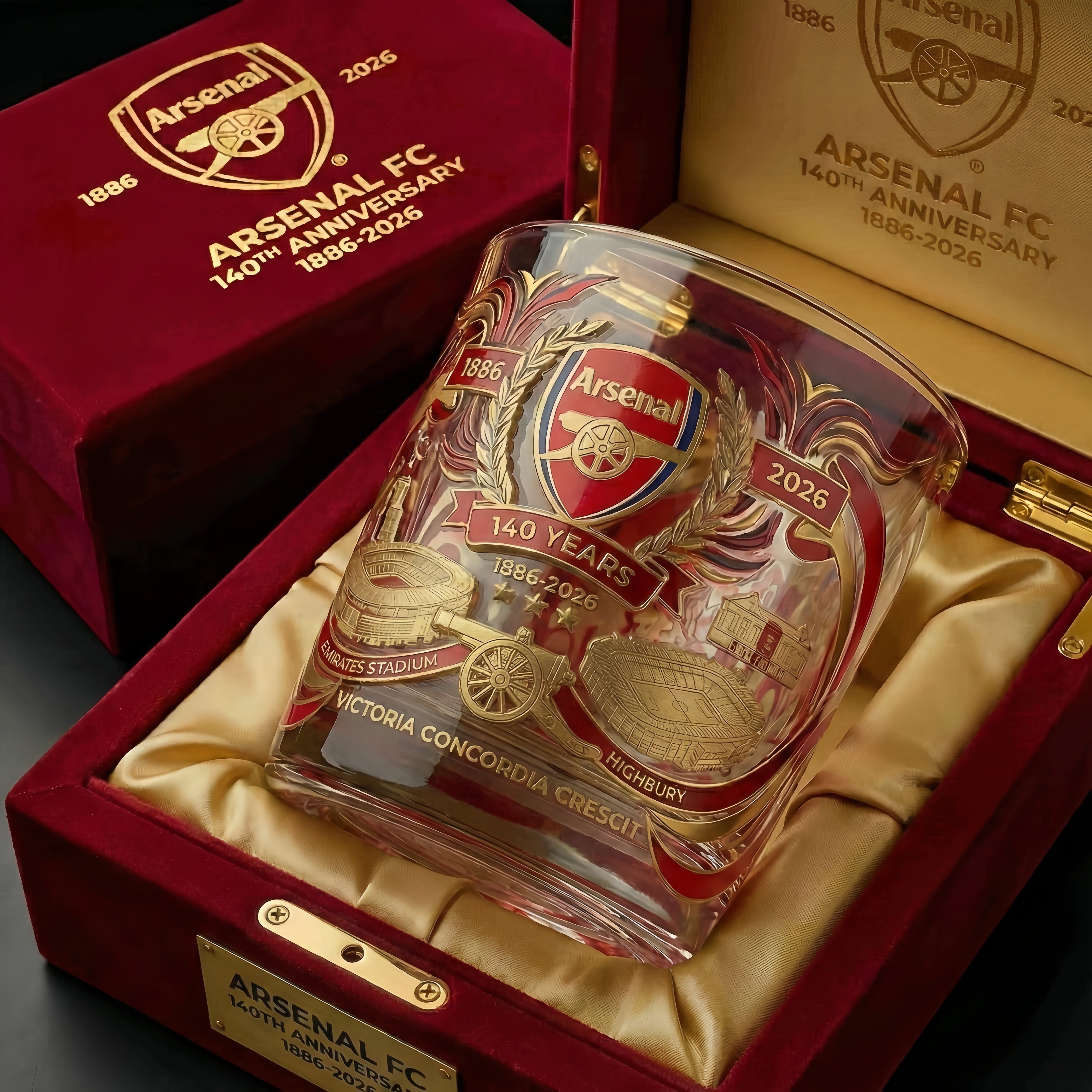 140th Anniversary Commemorative Whiskey Glass