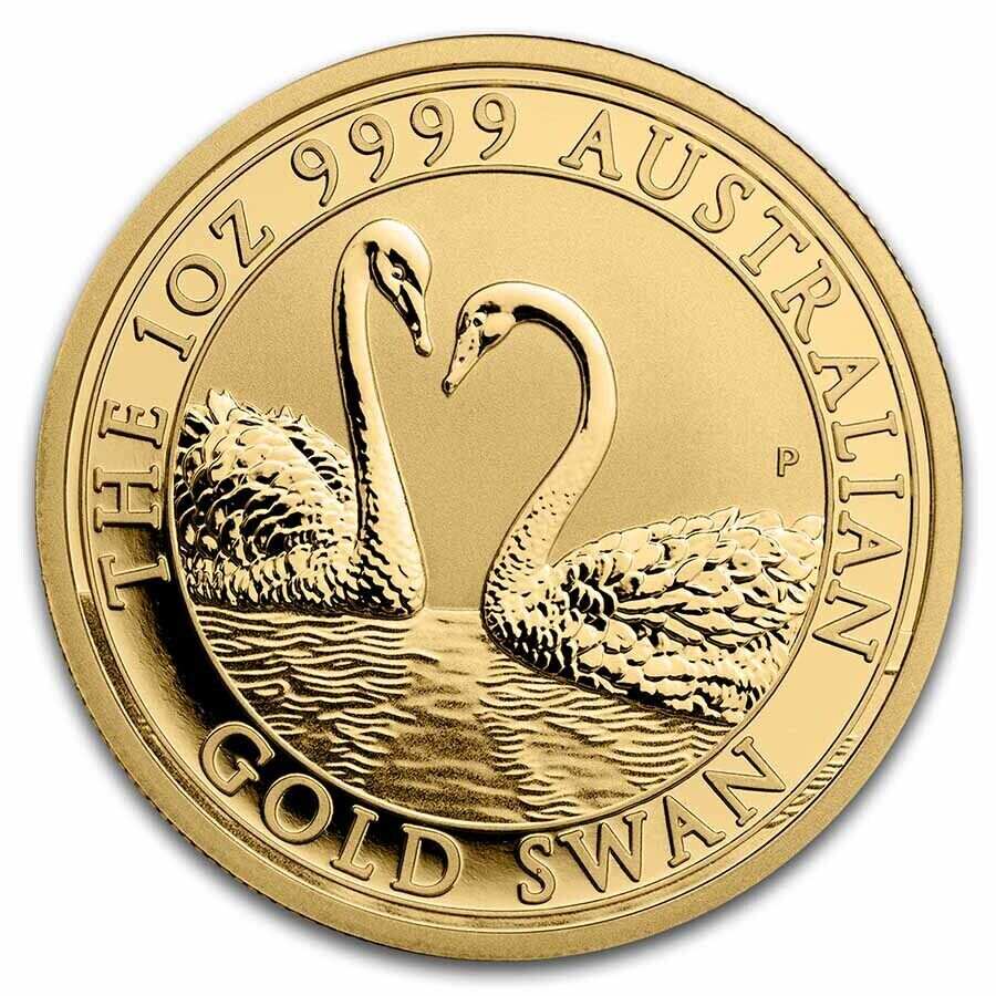 2022 Australia 1 oz Gold Swan BU