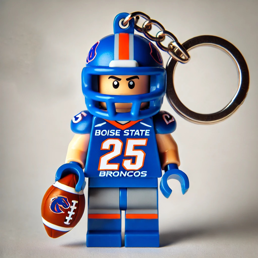 College Football Keychain