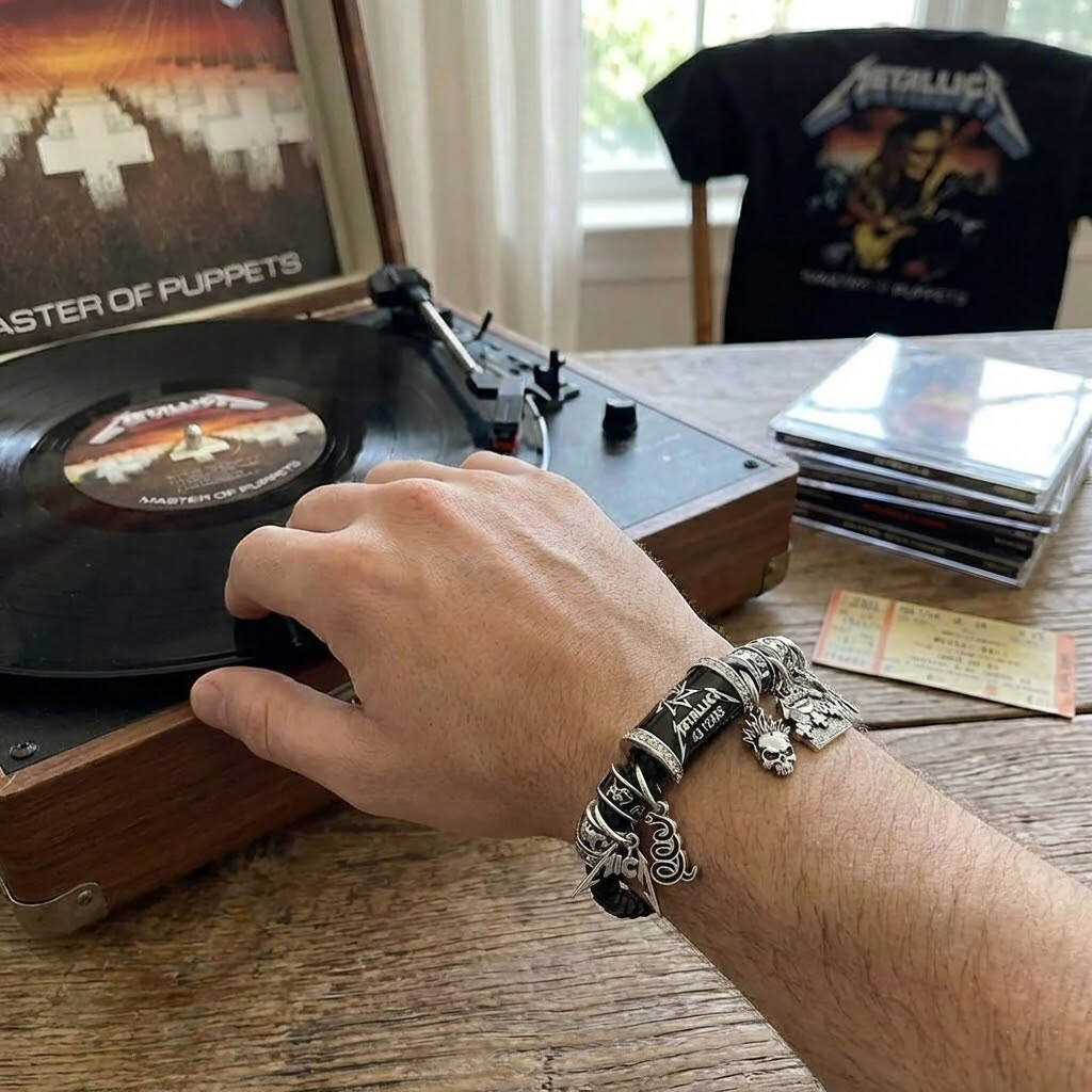 🖤 Metallica 45th Anniversary Commemorative Bracelet