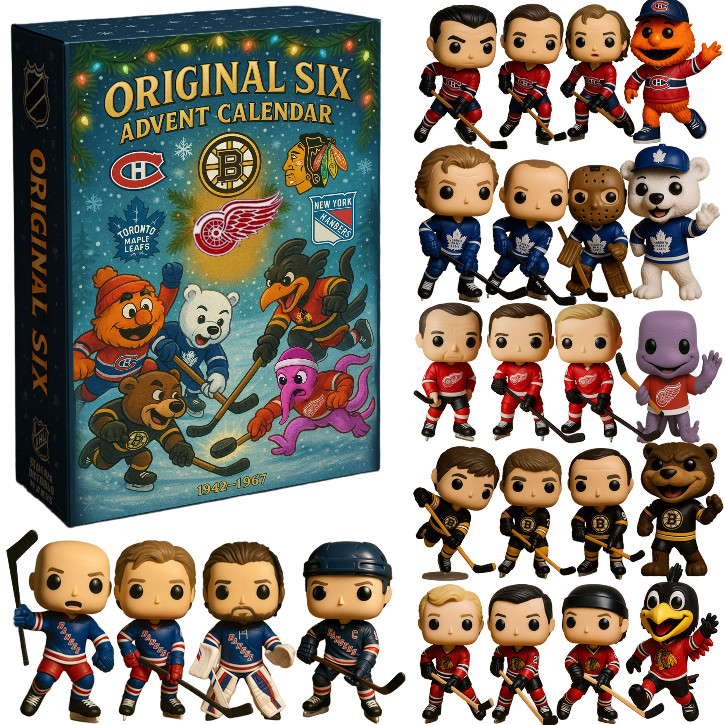 HOCKEY Original Six 2025 Advent Calendar