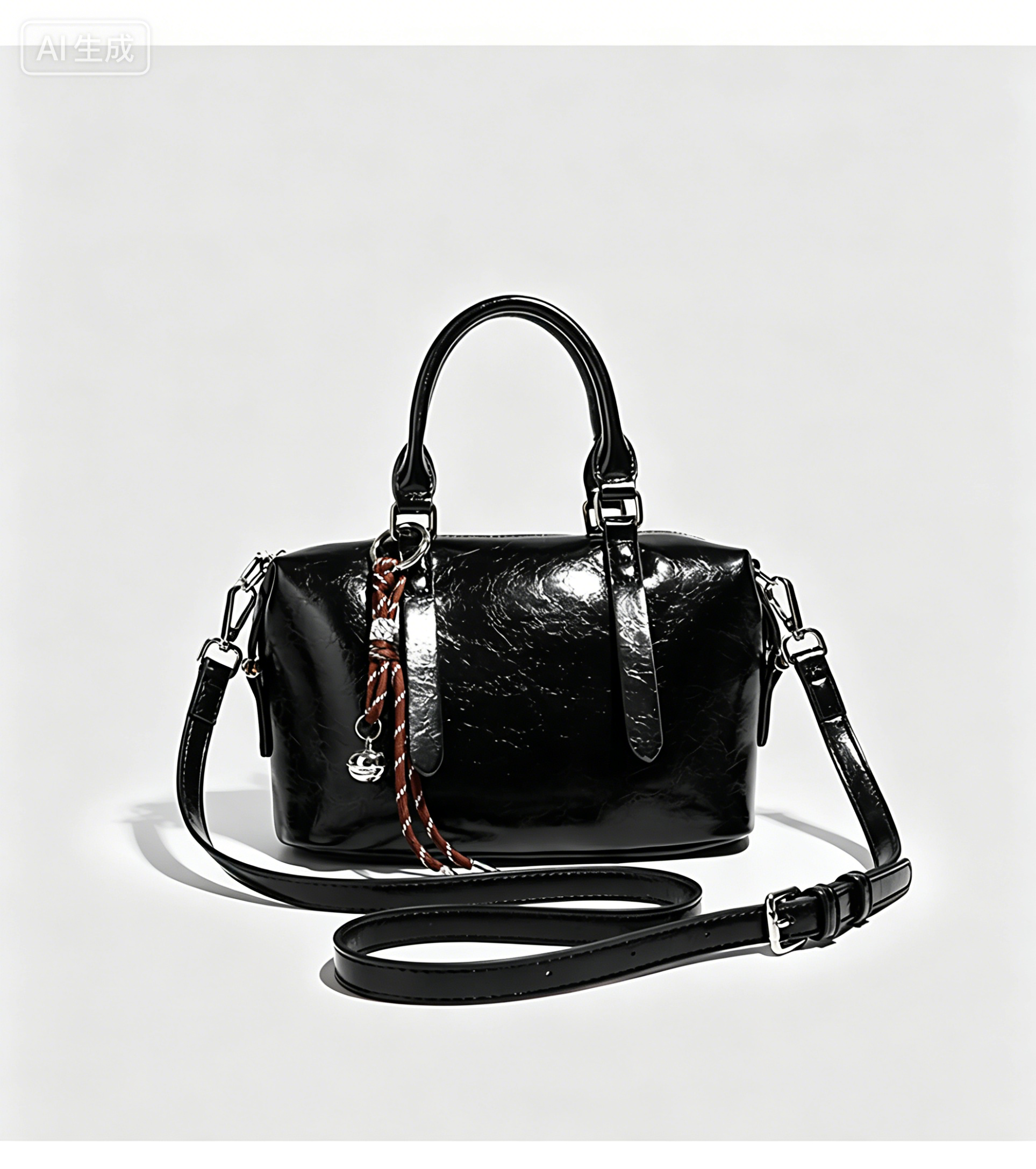 Fashionable womenbag with cowhide leather