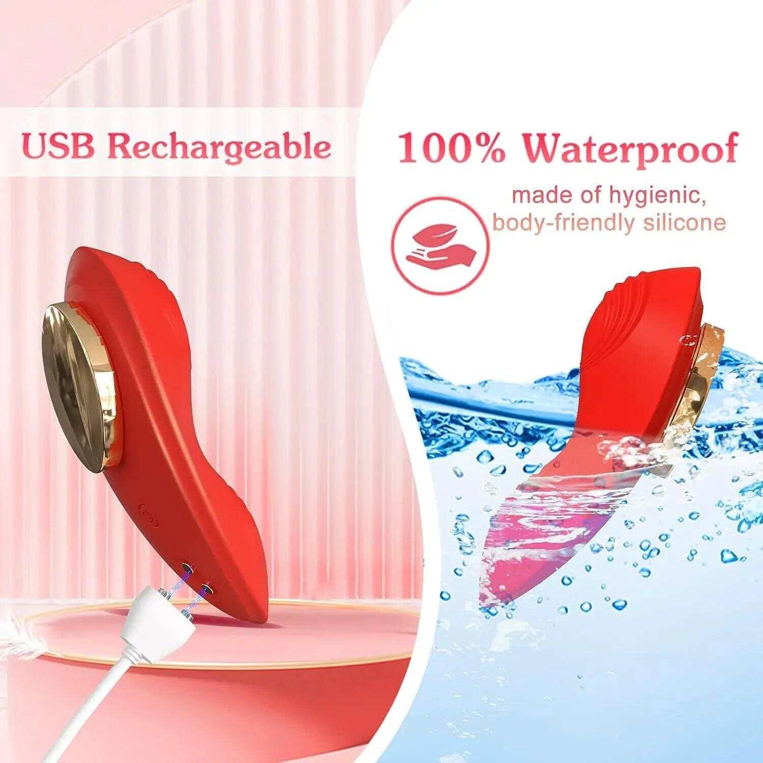 PASSION PULSE ADULT Wearable Mini Vibrator with APP Control