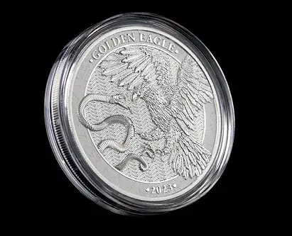 2023 Malta Golden Eagle 5 Euro 1 oz 999.9 Silver BU