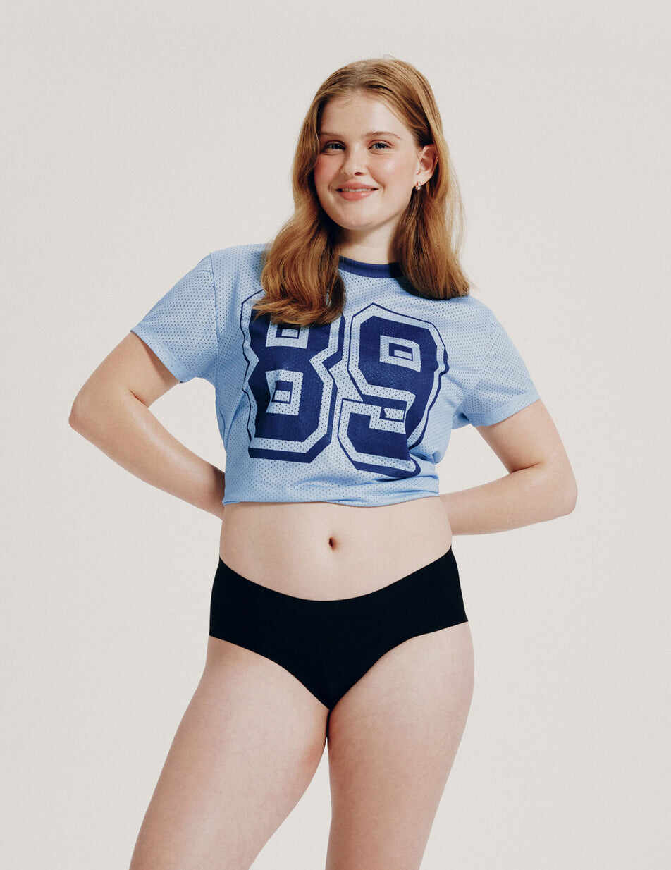 Teen Light Leakproof No-Show Underwear Boyshort 3-Pack