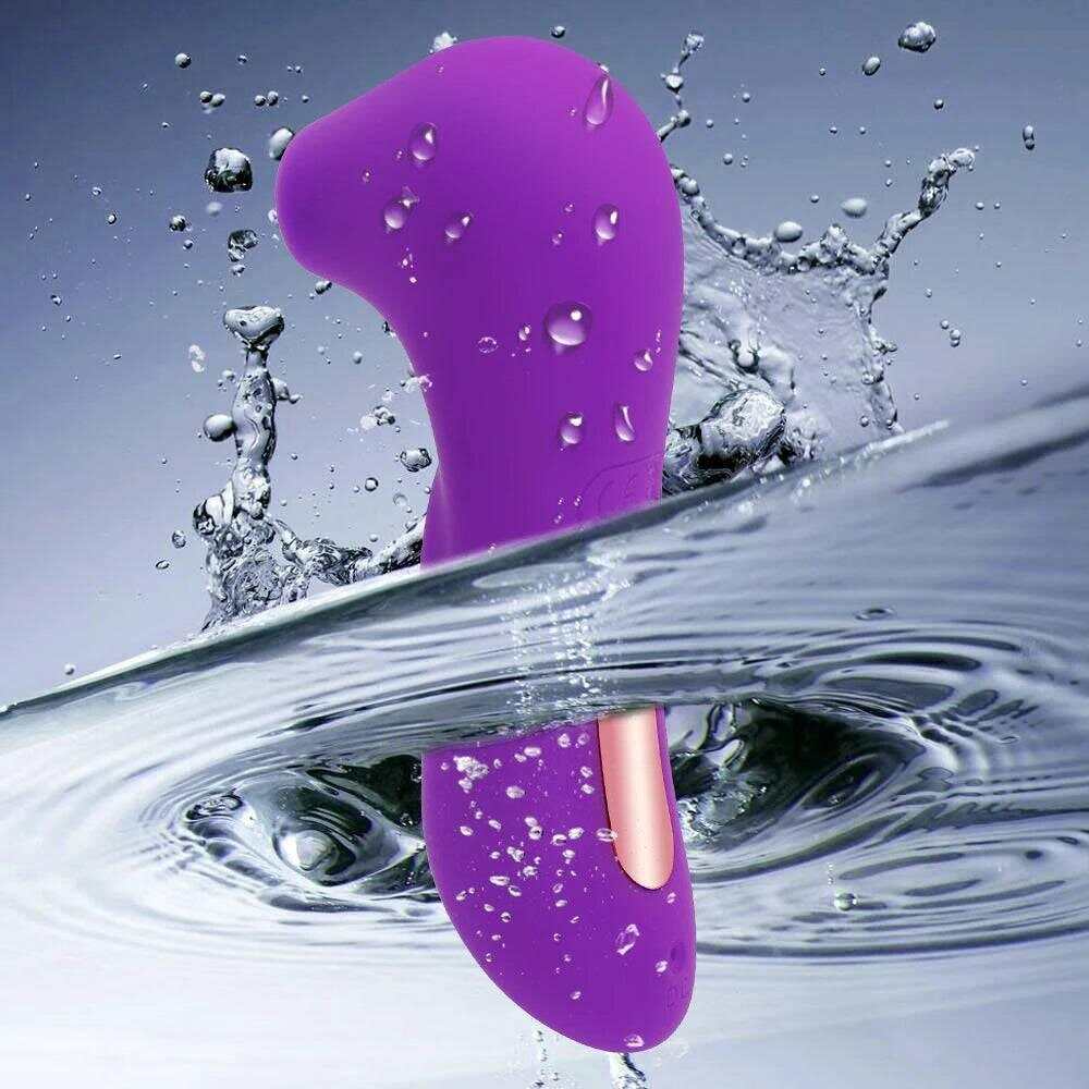 Clit Sucker Vibrator: Blowjob Tongue Suck, G-Spot & Nipple Stimulator