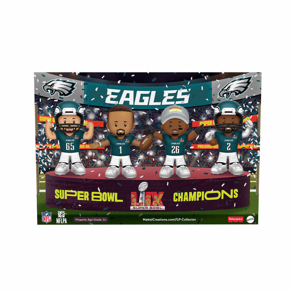 Little People Collector x Super Bowl LIX Eagles Set