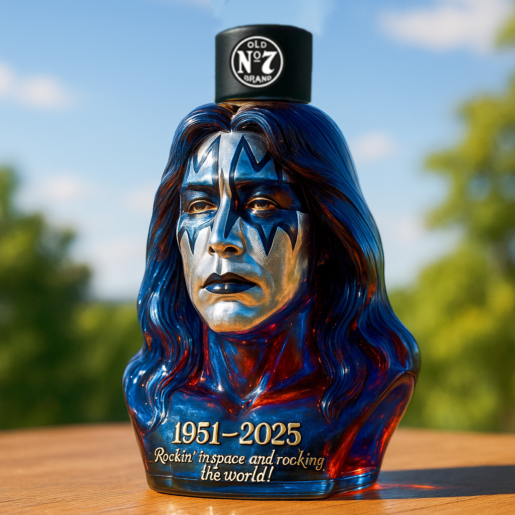 KISS·Space Man Limited Edition Whiskey bottle