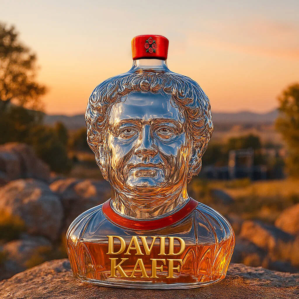 David Kaff Whisky Bottle
