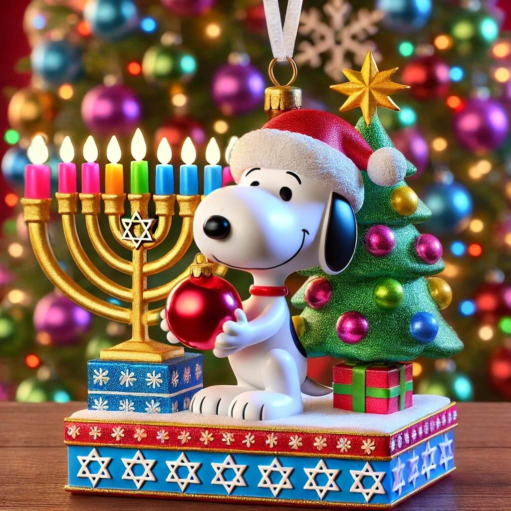 Christmas Hanukkah Ornaments