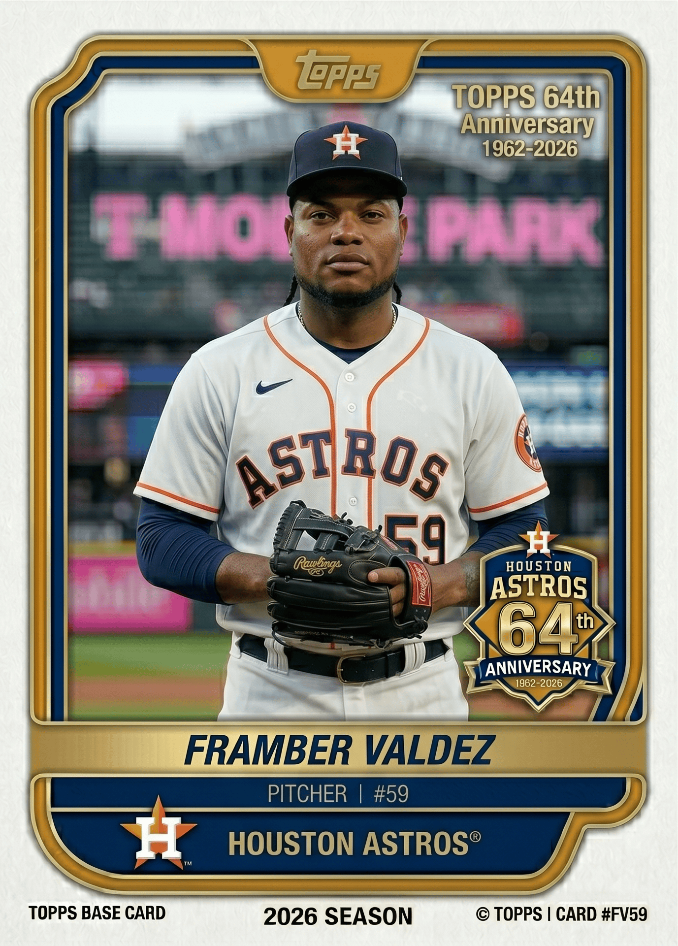 2026 Houston Astros 54th Anniversary Hobby Box