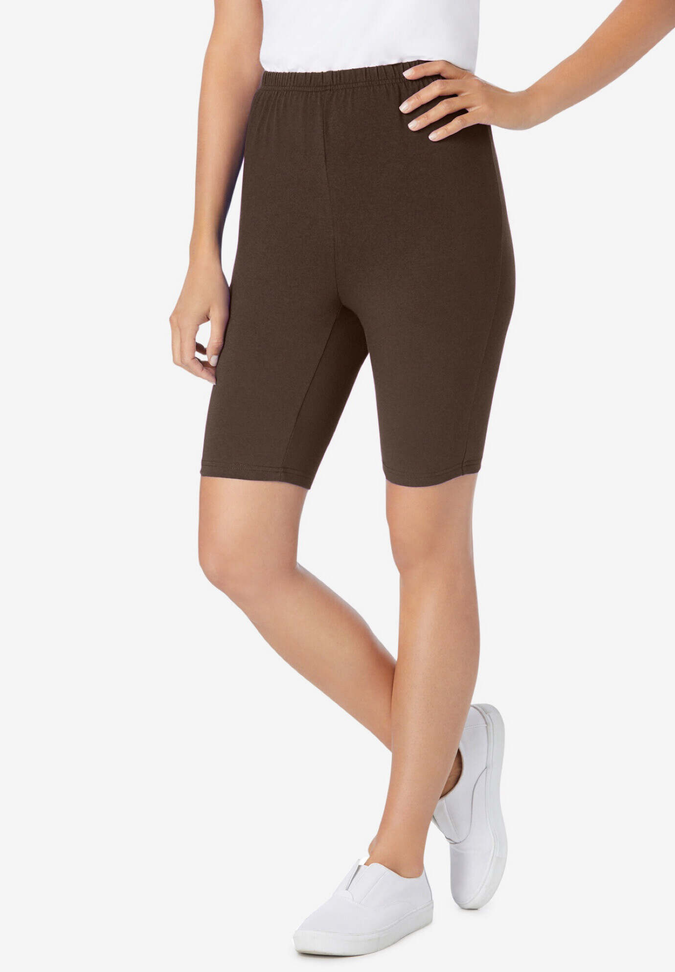Stretch Cotton Bike Short