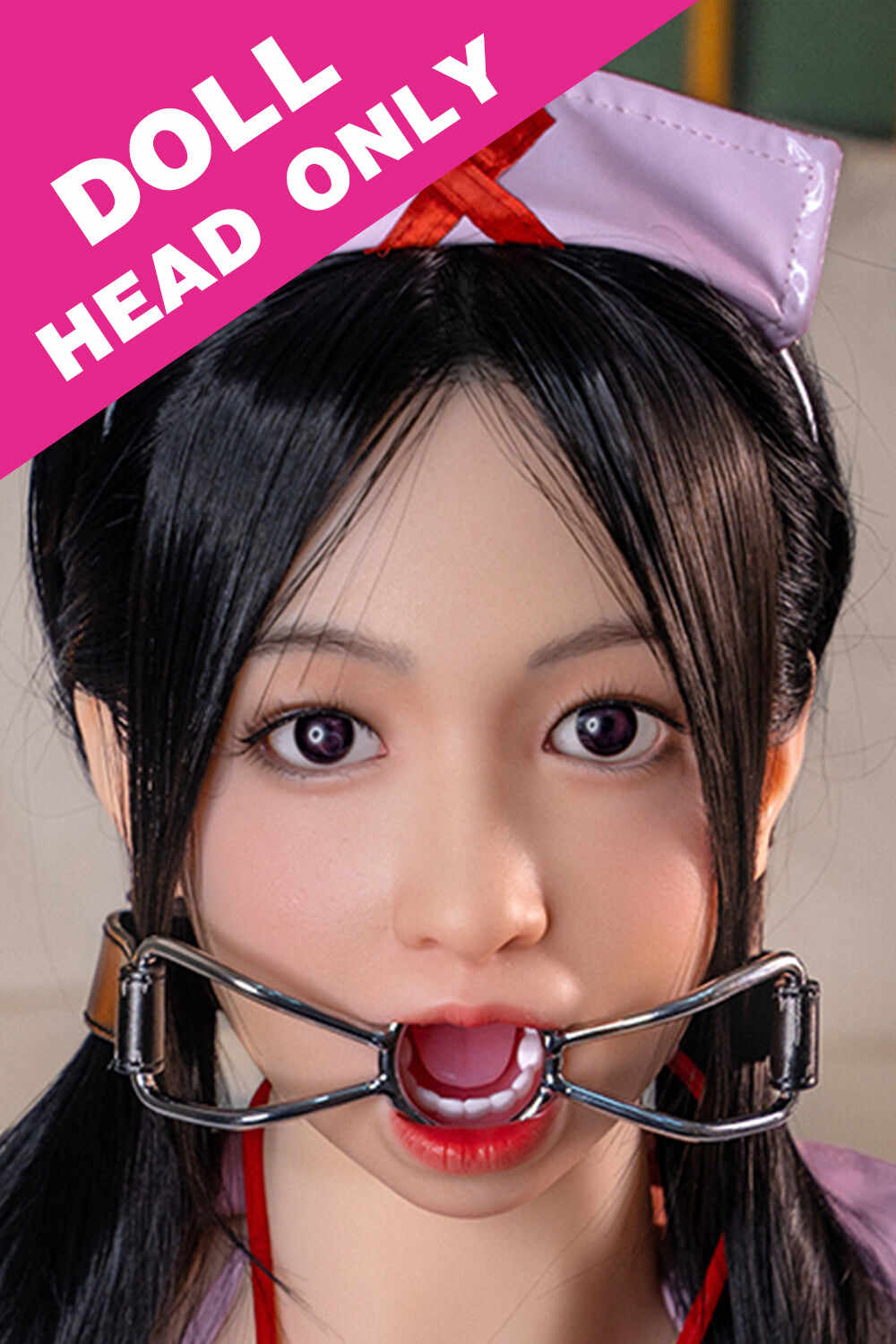 Charlene #539 Head Asian Soft Silicone ROS Sex Doll Head Only