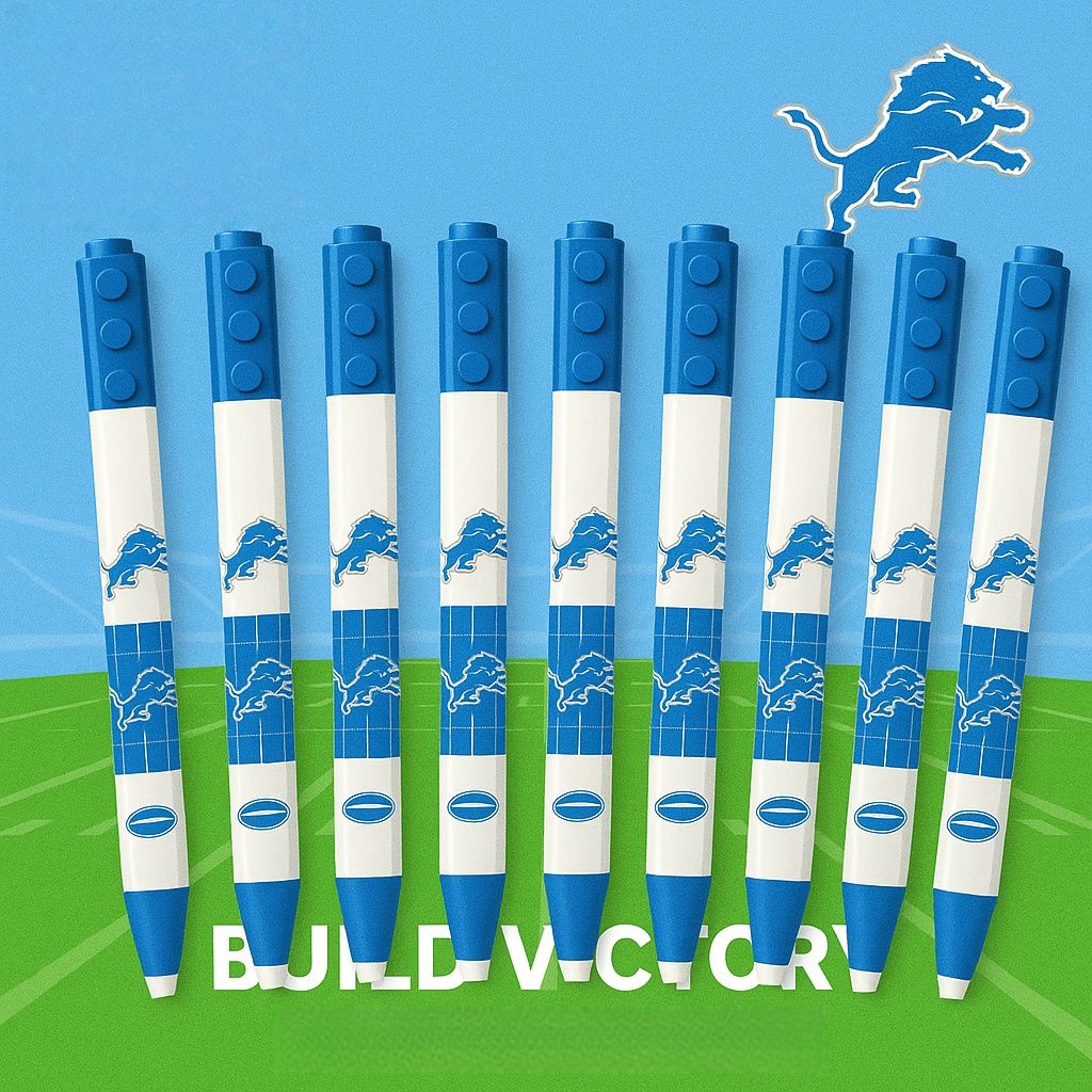 🏈【BUILD VICTORY】Lego × NFL Team Pens — For the Ultimate Fan Stack