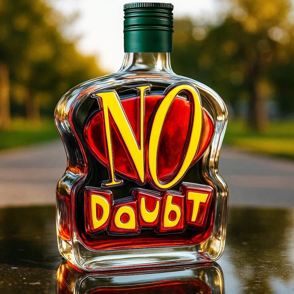 No Doubt Whisky Bottle